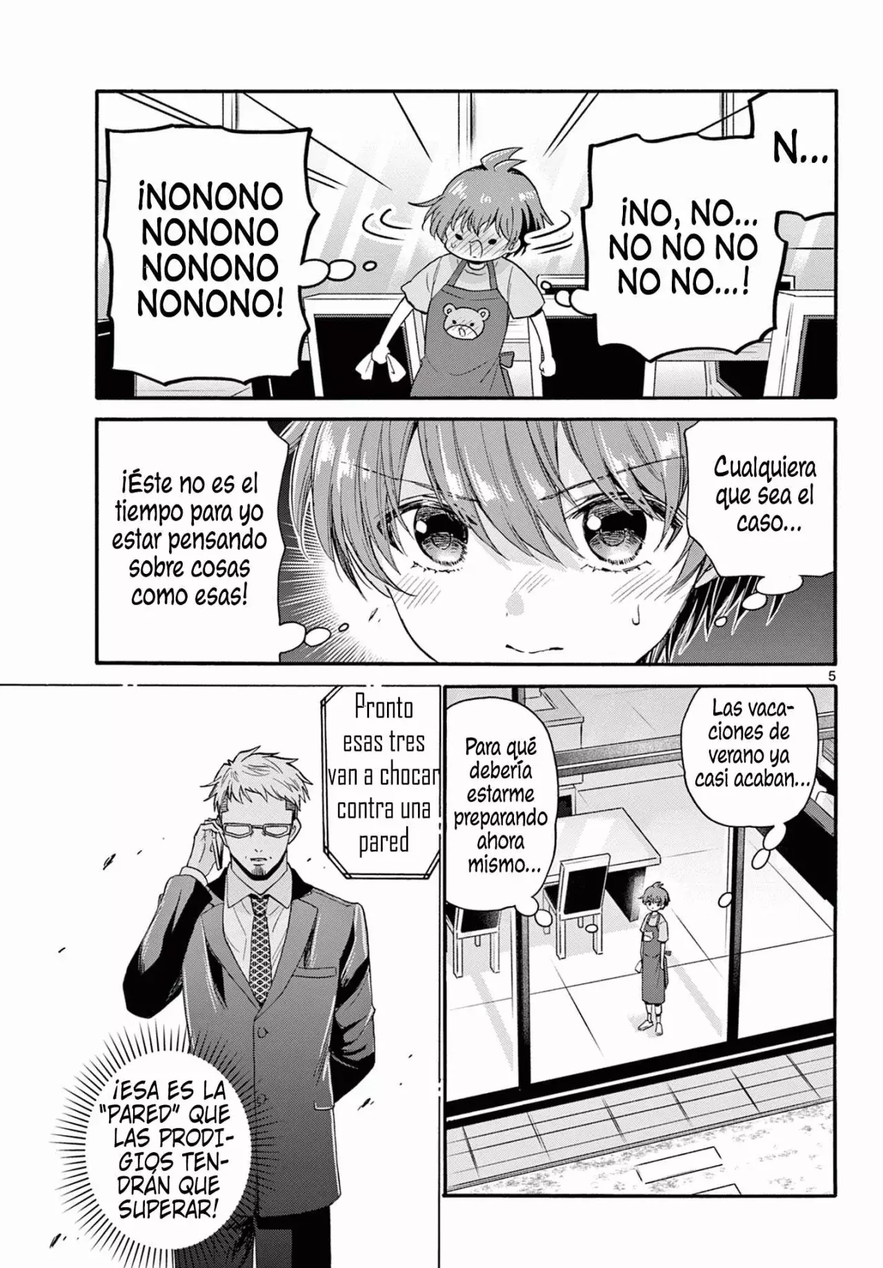 Mikadono Sanshimai wa Angai, Choroi Capitulo 111: Momento de realización página 5