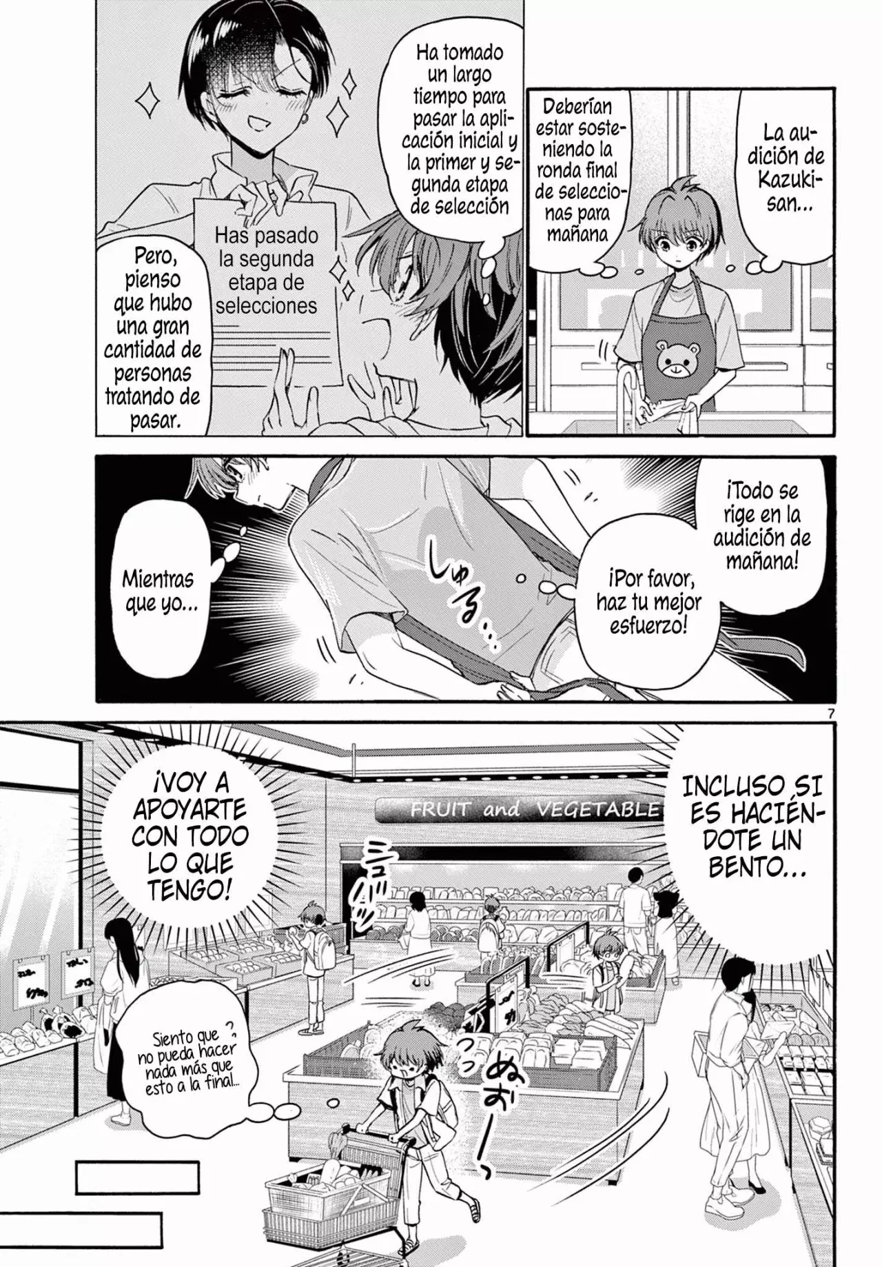 Mikadono Sanshimai wa Angai, Choroi Capitulo 111: Momento de realización página 7