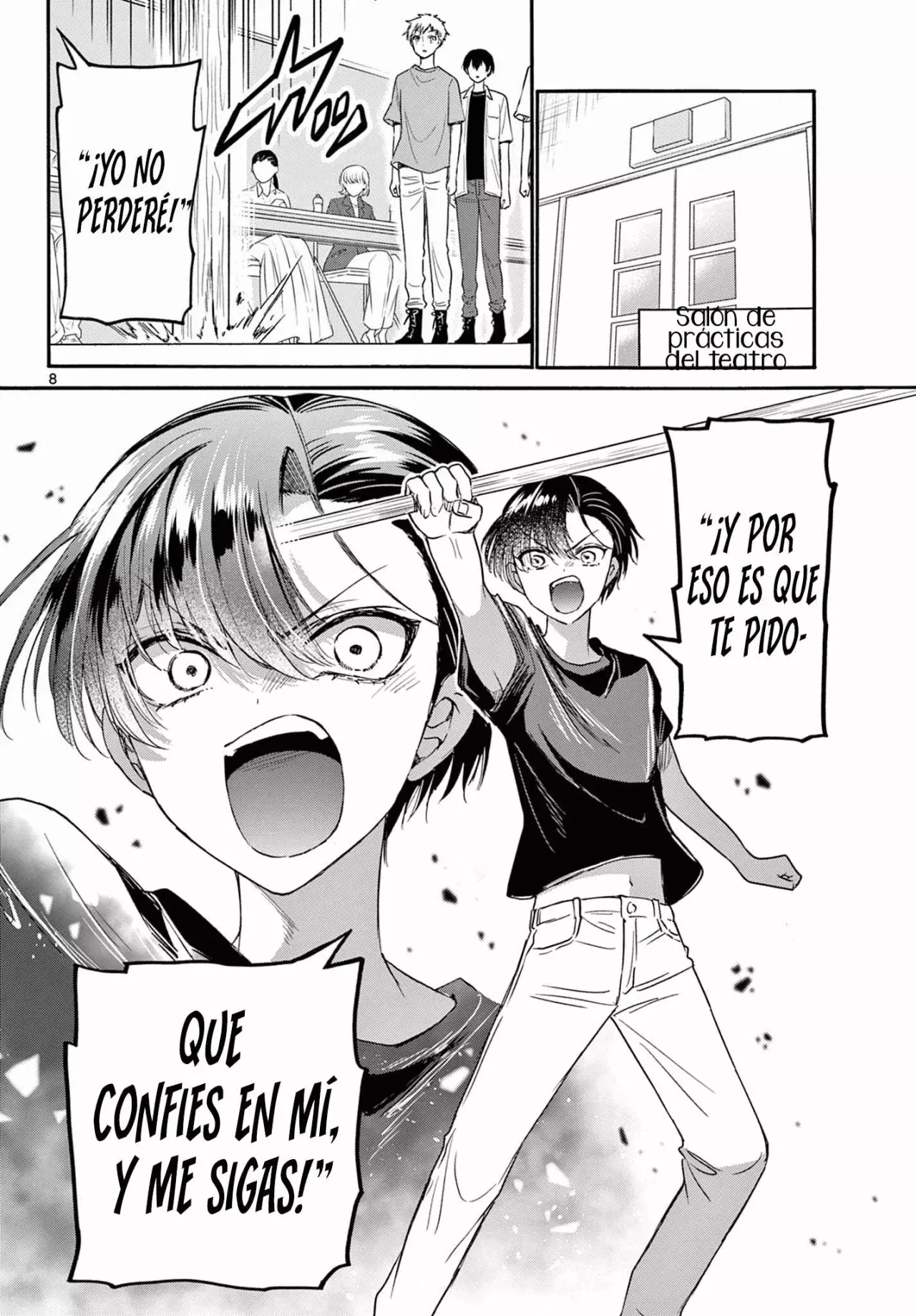 Mikadono Sanshimai wa Angai, Choroi Capitulo 111: Momento de realización página 8