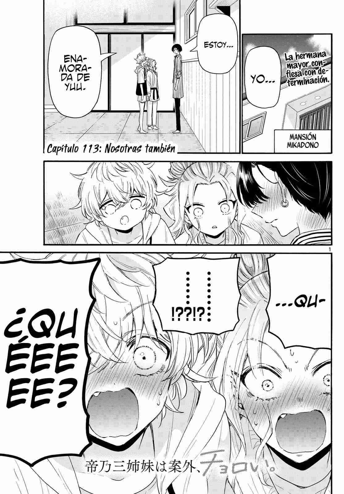Mikadono Sanshimai wa Angai, Choroi Capitulo 113 página 5