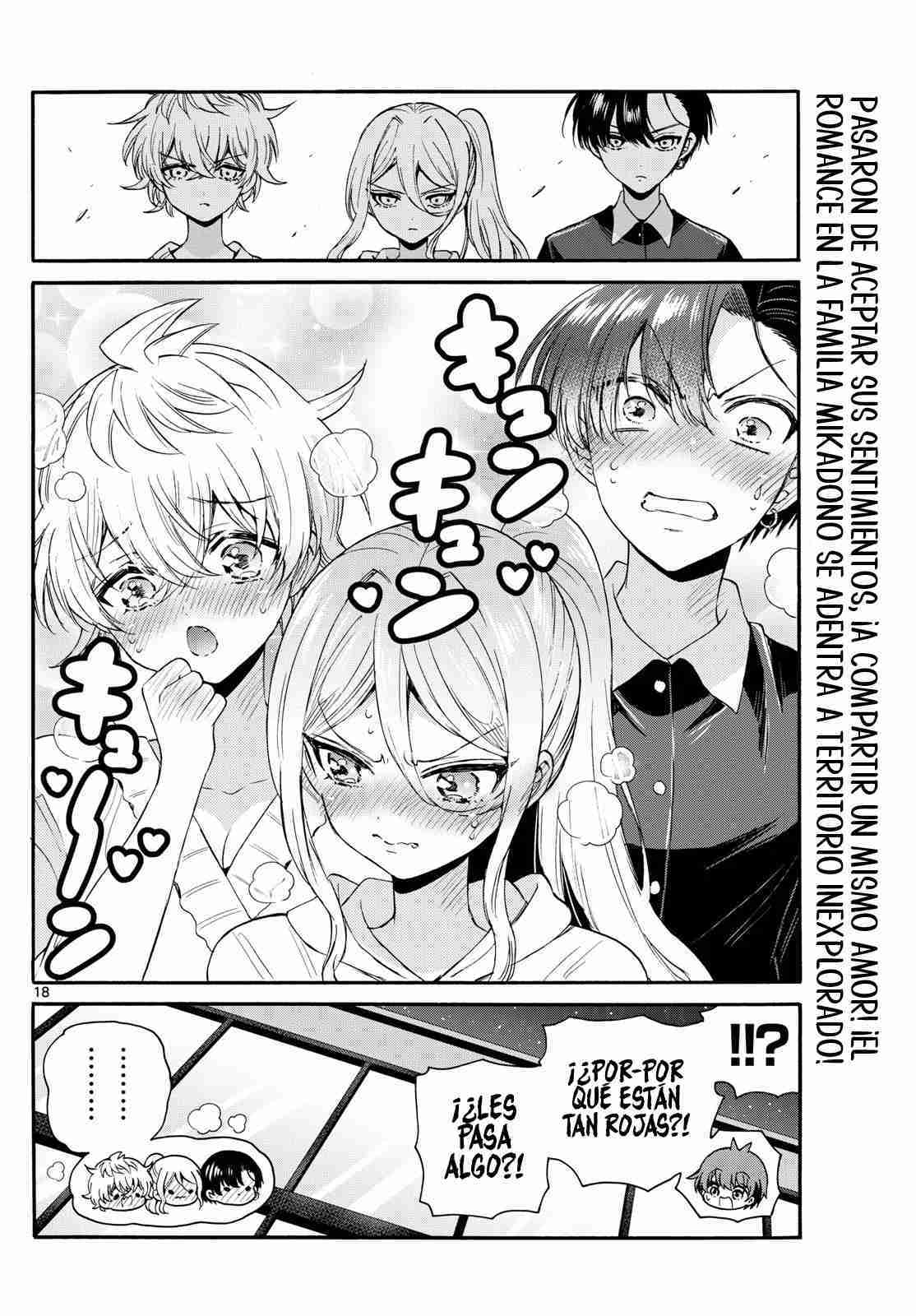 Mikadono Sanshimai wa Angai, Choroi Capitulo 115 página 22