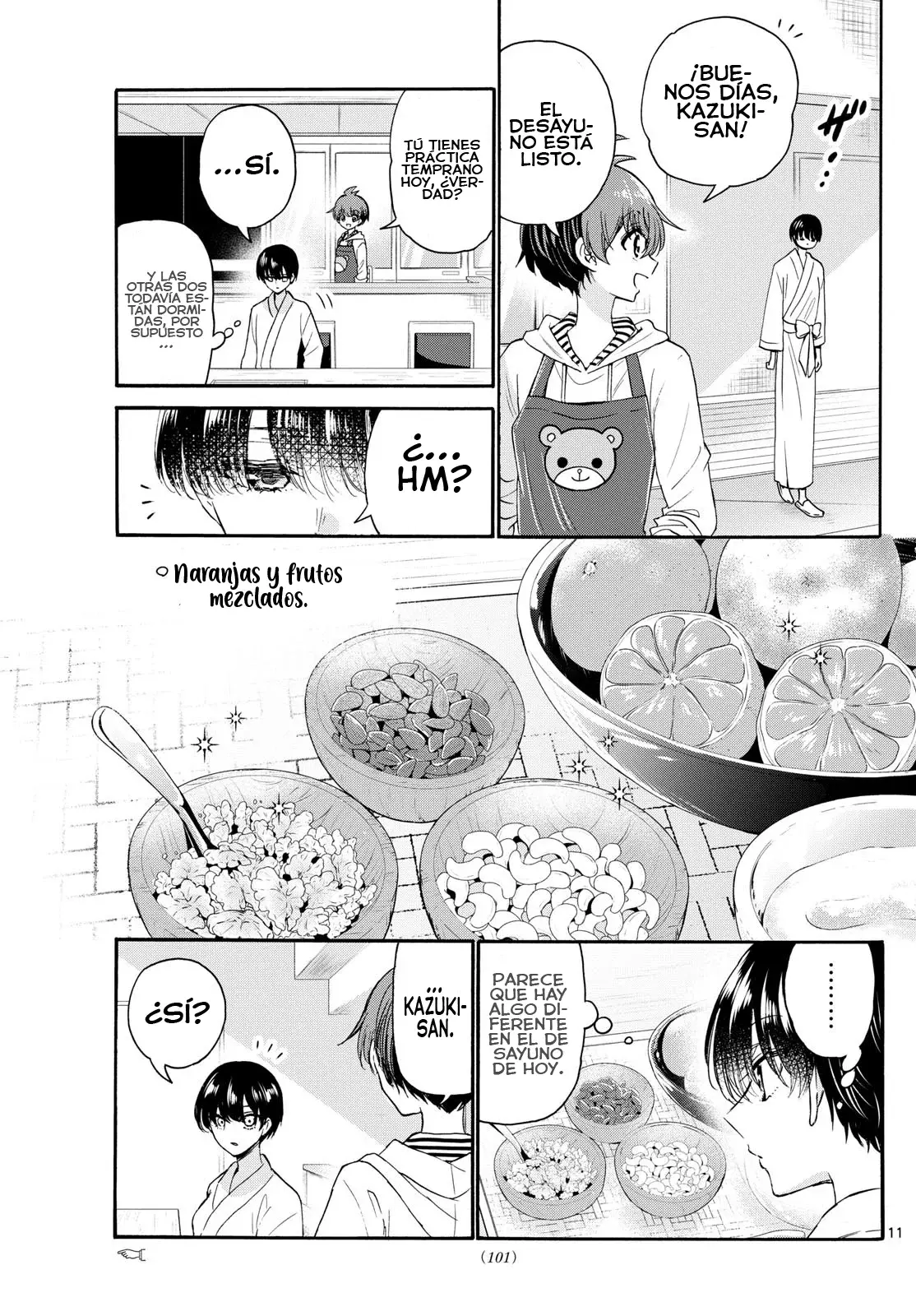 Mikadono Sanshimai wa Angai, Choroi Capitulo 119: La hermana mayor, enamorada. página 14
