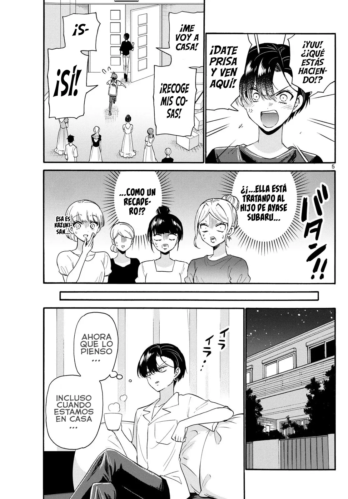 Mikadono Sanshimai wa Angai, Choroi Capitulo 119: La hermana mayor, enamorada. página 8