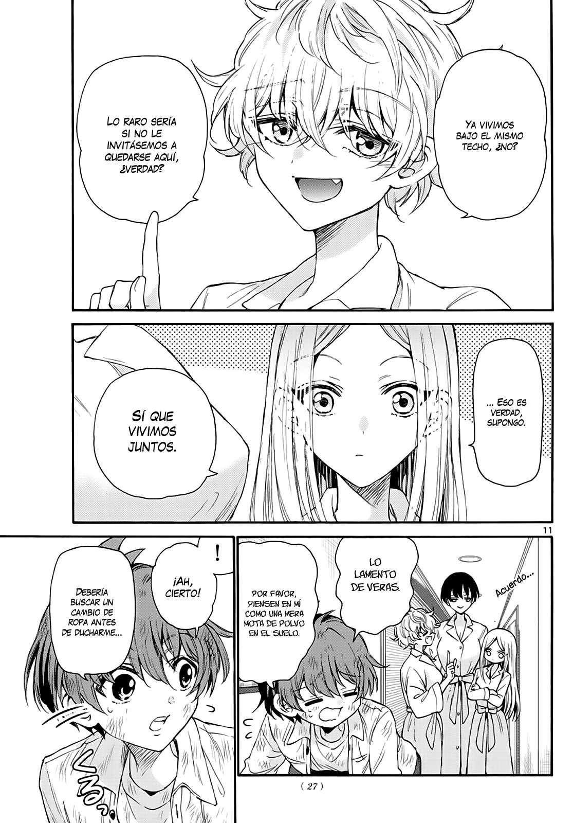 Mikadono Sanshimai wa Angai, Choroi Capitulo 12 página 13