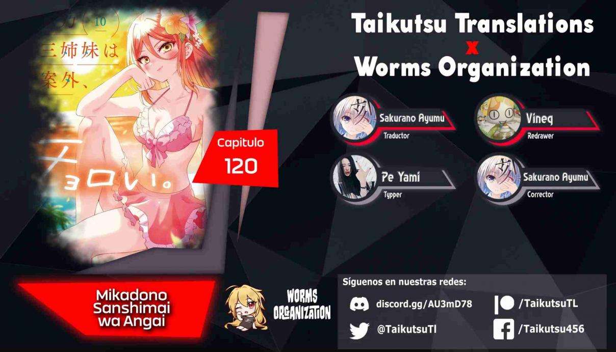 Mikadono Sanshimai wa Angai, Choroi Capitulo 120 página 2