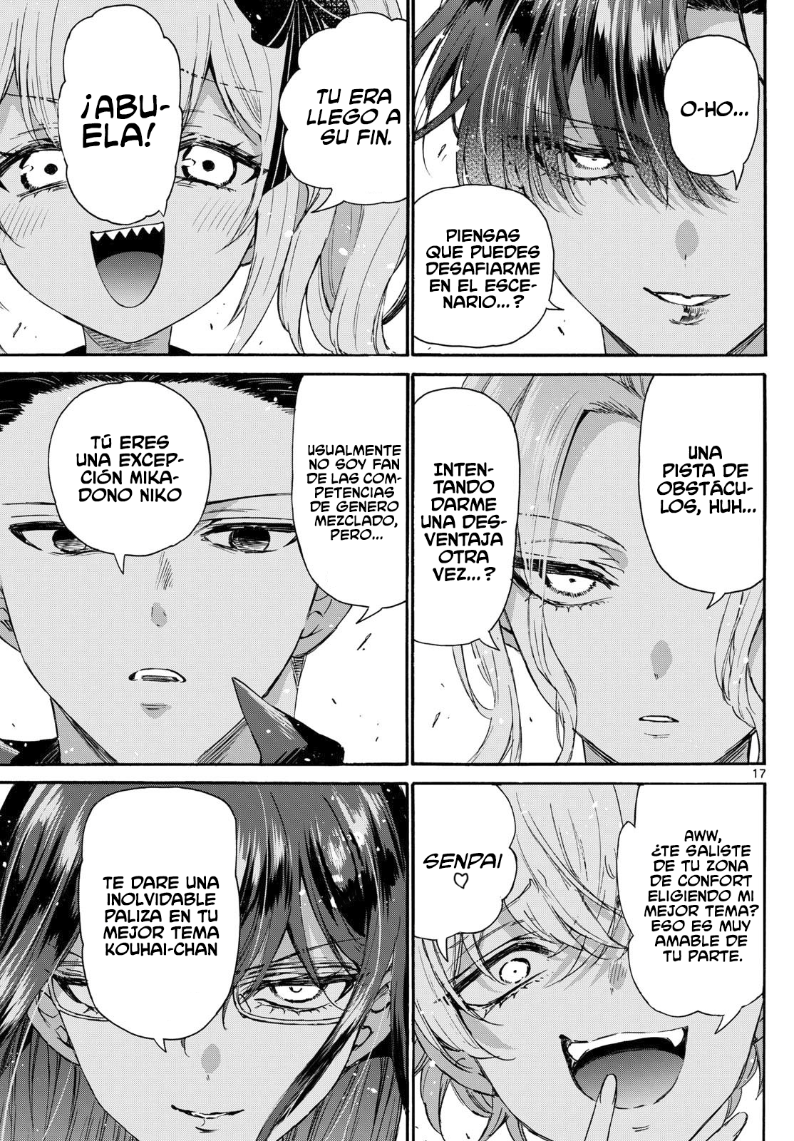 Mikadono Sanshimai wa Angai, Choroi Capitulo 124: La peor fragancia página 17
