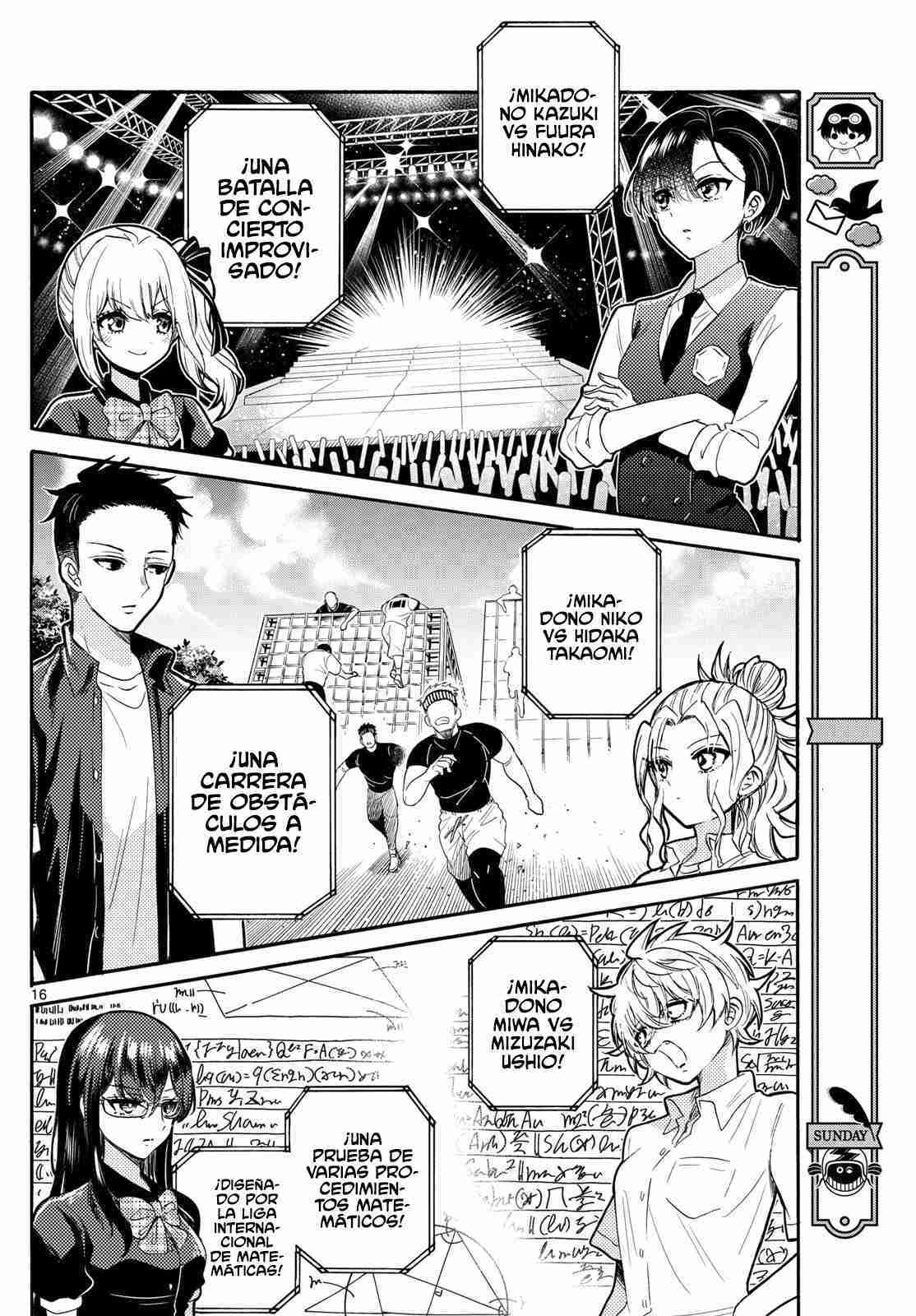 Mikadono Sanshimai wa Angai, Choroi Capitulo 124 página 16