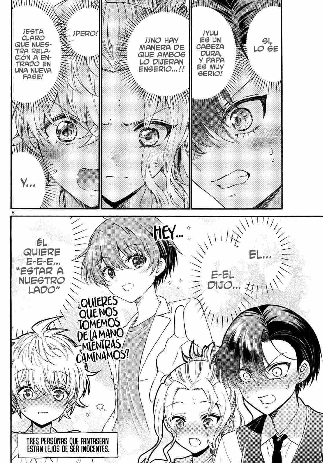 Mikadono Sanshimai wa Angai, Choroi Capitulo 124 página 8