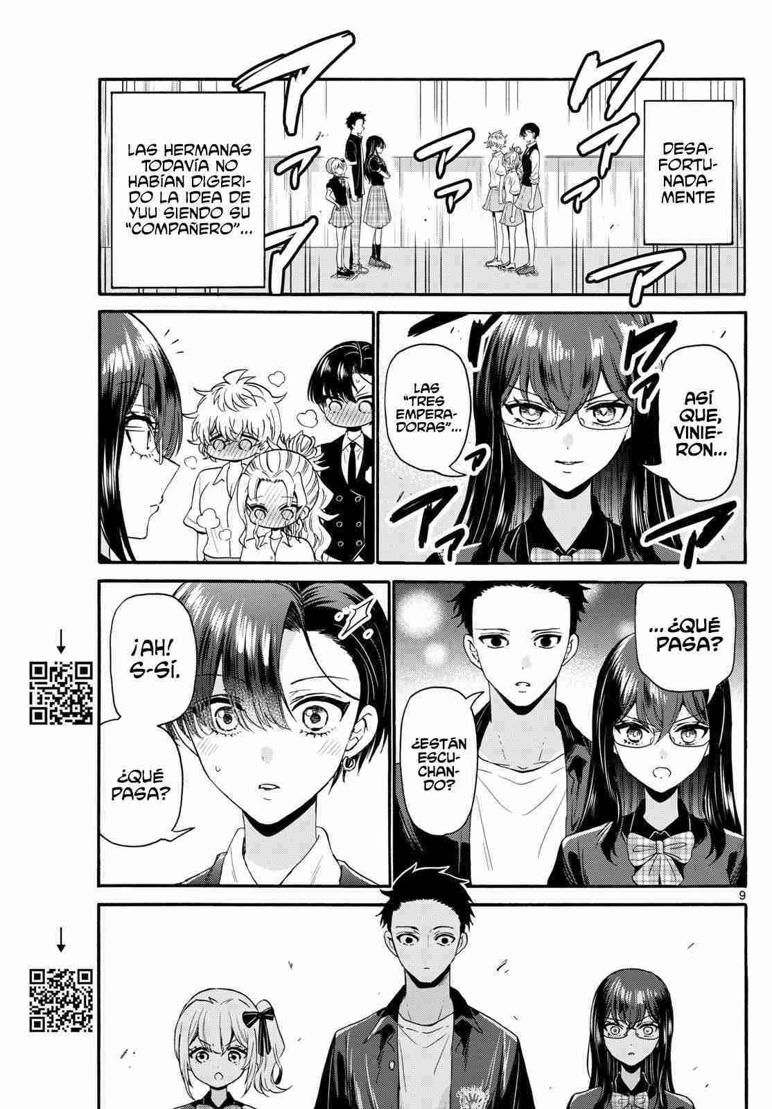 Mikadono Sanshimai wa Angai, Choroi Capitulo 124 página 9