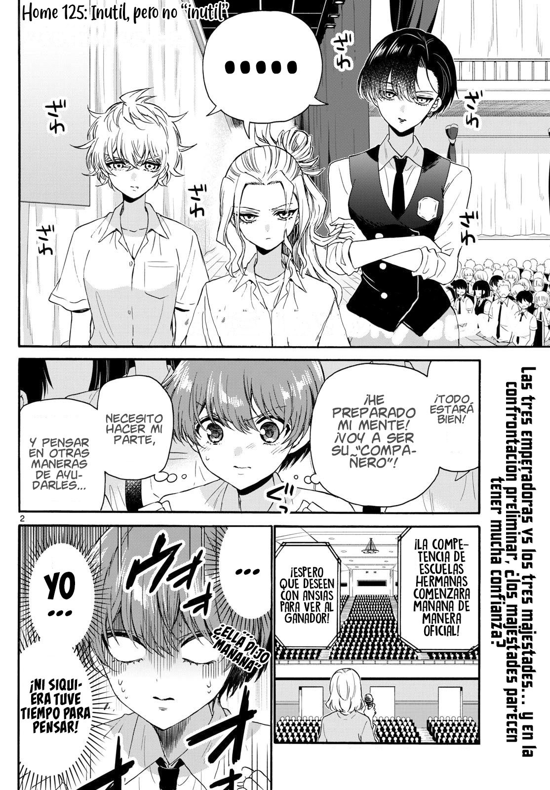 Mikadono Sanshimai wa Angai, Choroi Capitulo 125: Inutil, pero no “inutil” página 3
