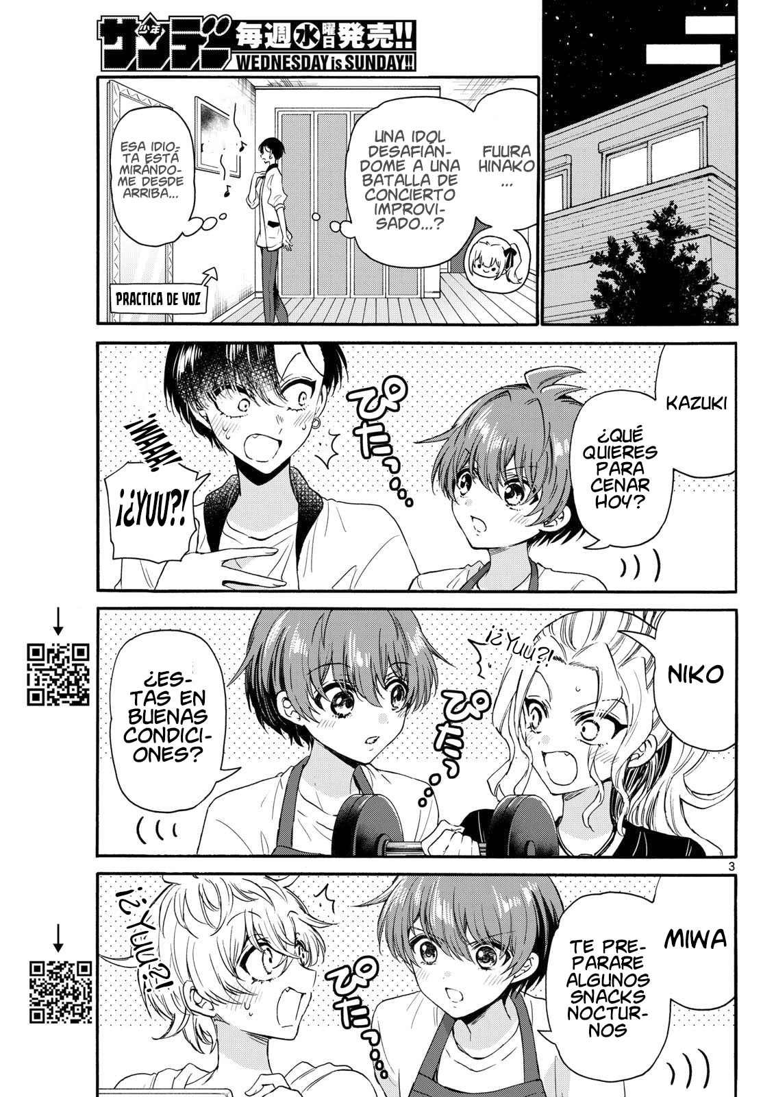 Mikadono Sanshimai wa Angai, Choroi Capitulo 125: Inutil, pero no “inutil” página 4
