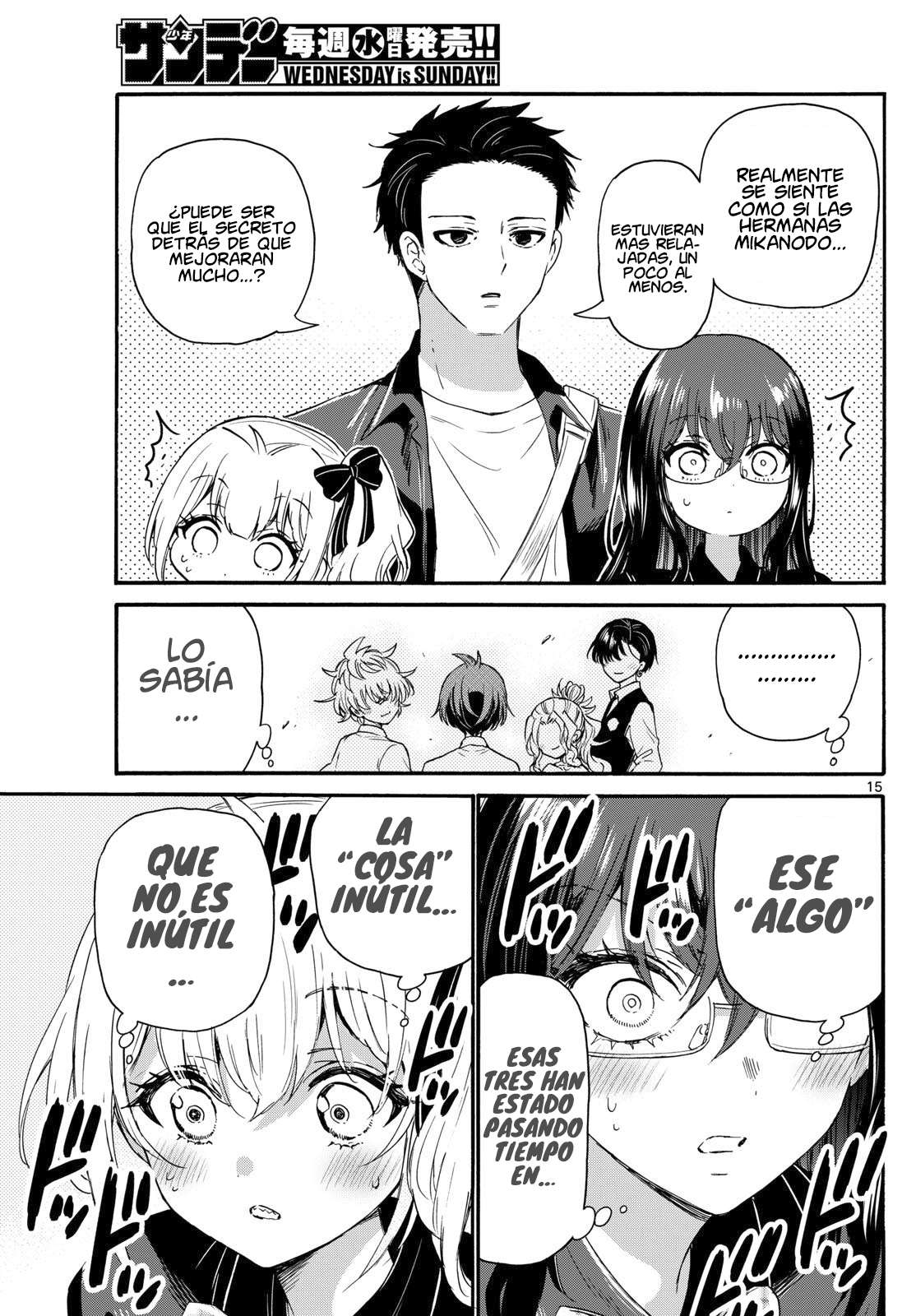 Mikadono Sanshimai wa Angai, Choroi Capitulo 125 página 15