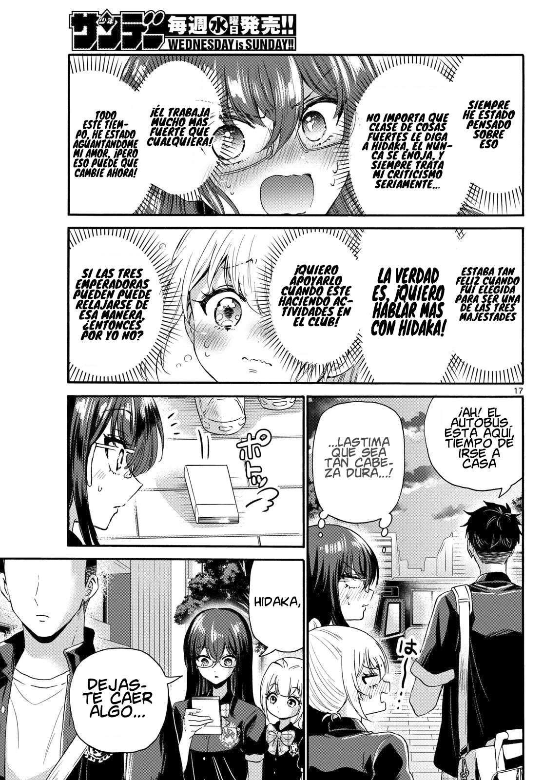 Mikadono Sanshimai wa Angai, Choroi Capitulo 125 página 17