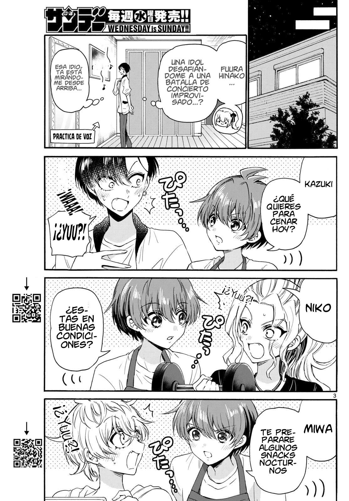 Mikadono Sanshimai wa Angai, Choroi Capitulo 125 página 4