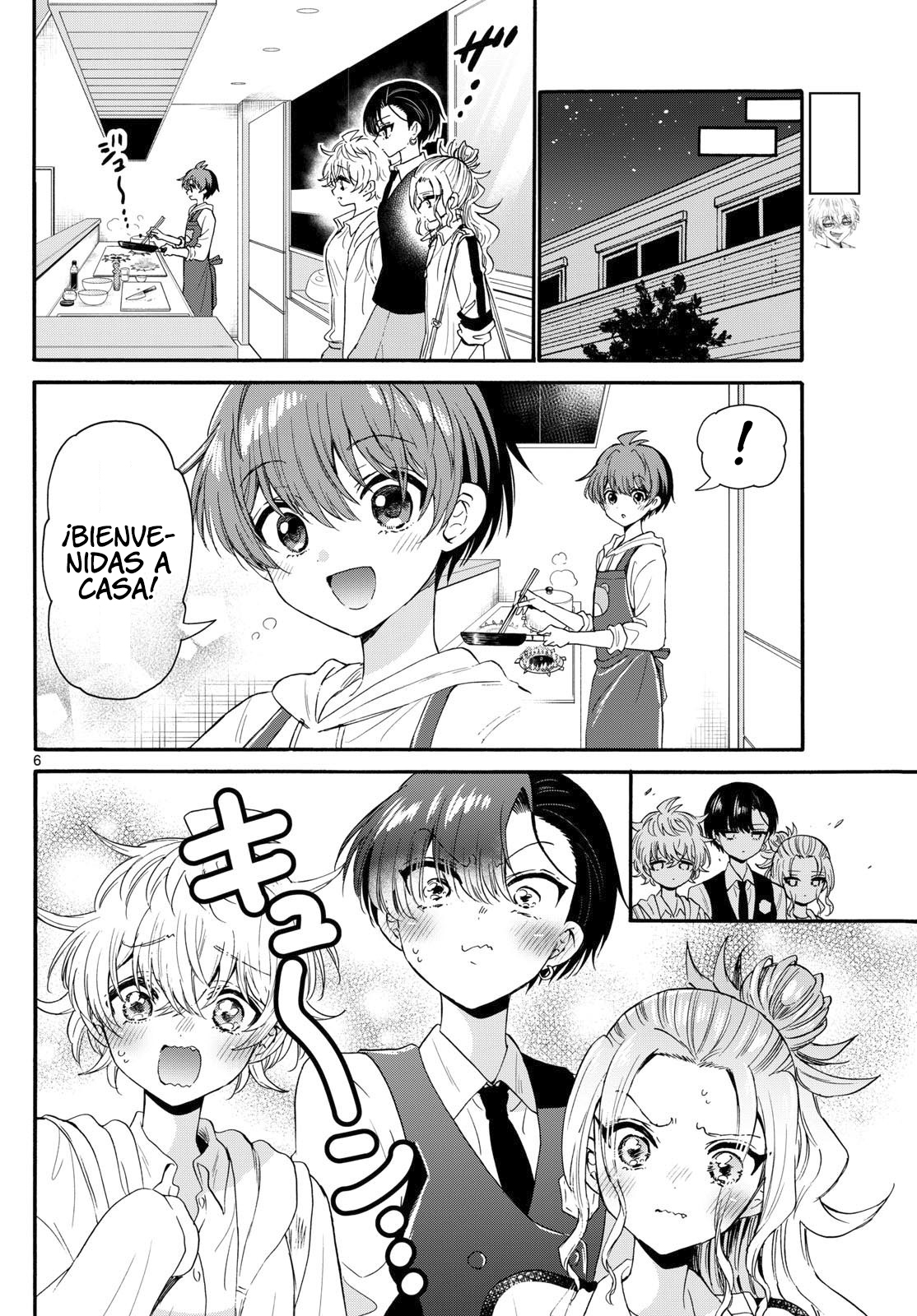 Mikadono Sanshimai wa Angai, Choroi Capitulo 126: El resultado del amor página 6