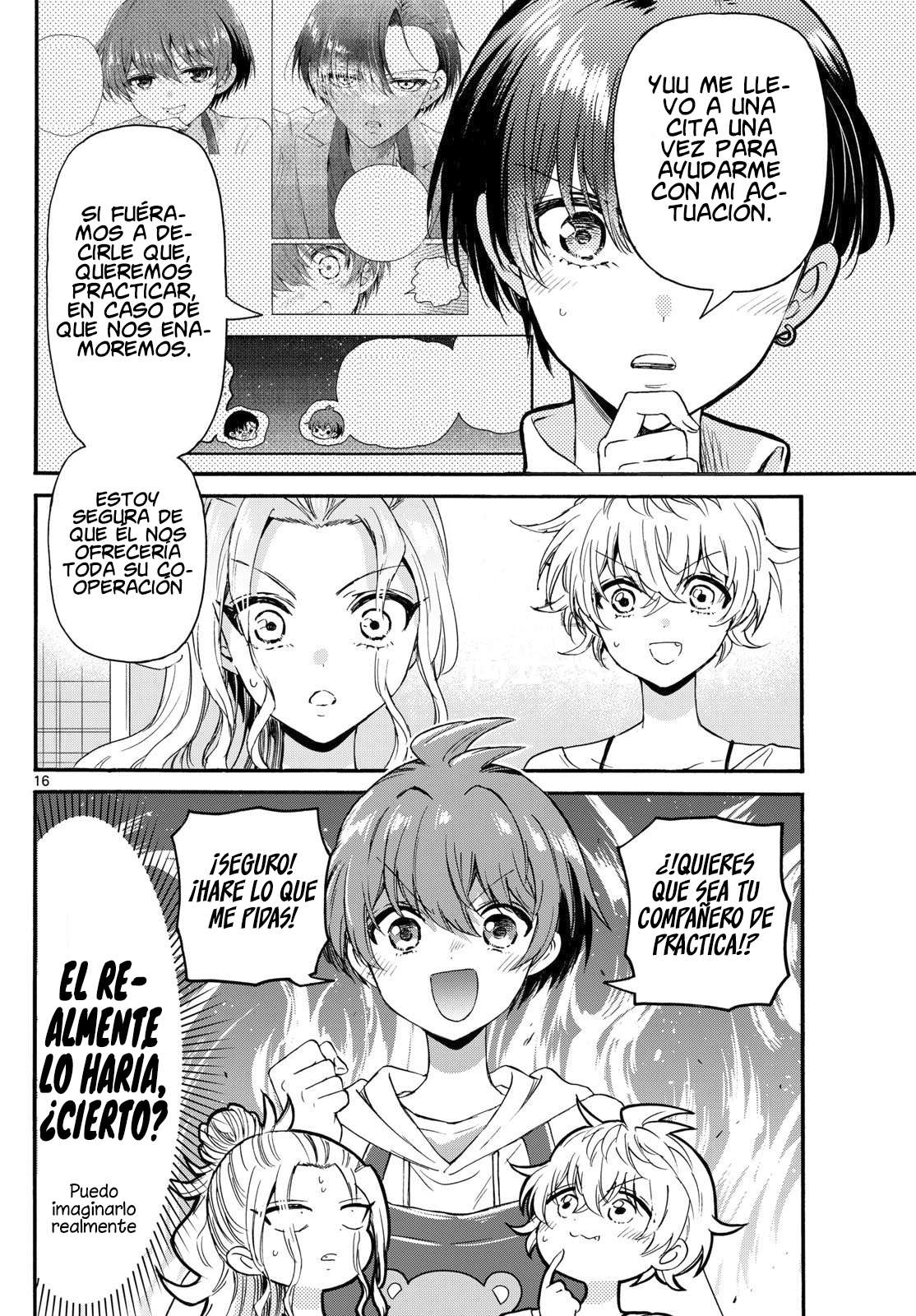 Mikadono Sanshimai wa Angai, Choroi Capitulo 126 página 16