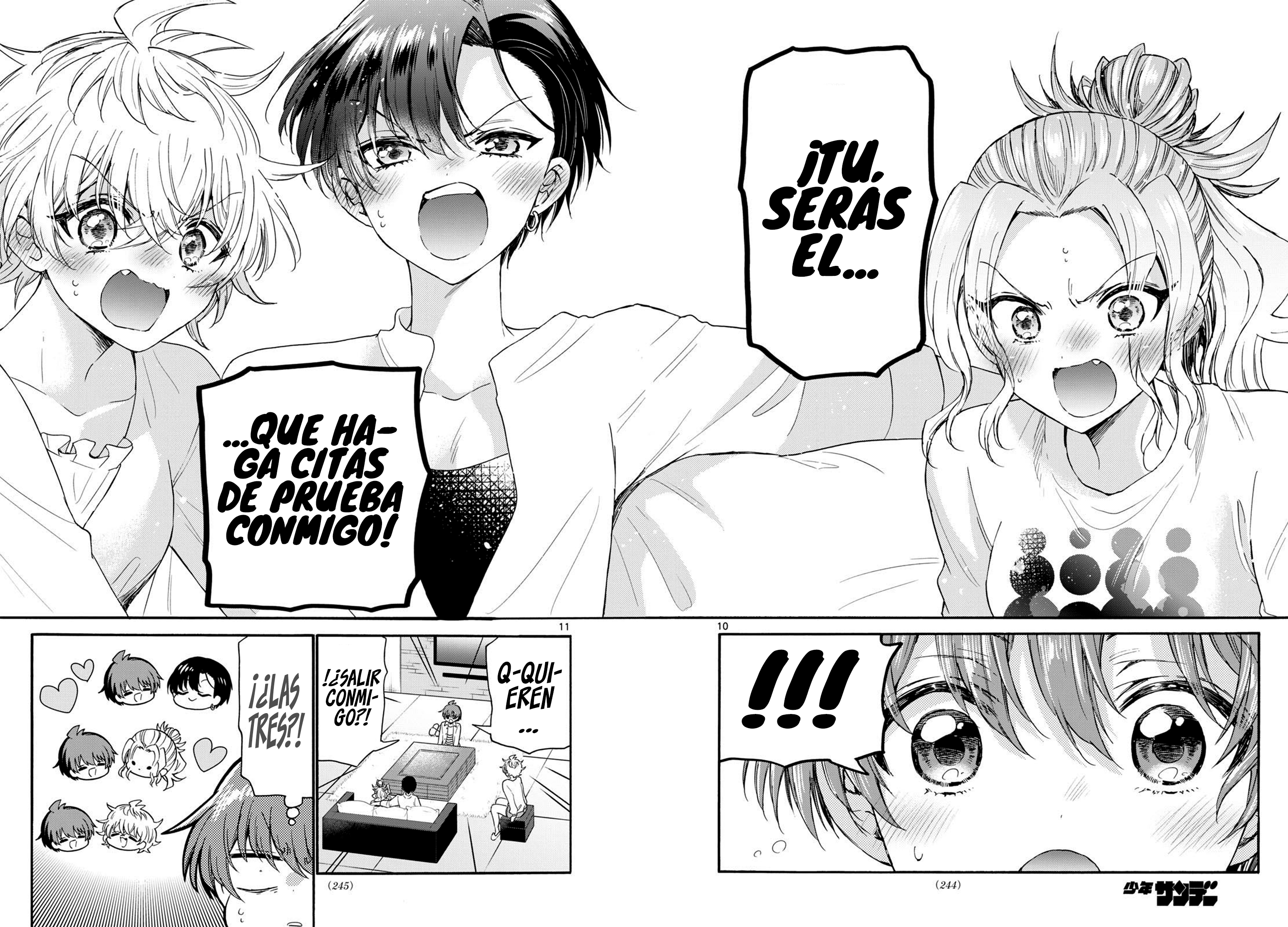Mikadono Sanshimai wa Angai, Choroi Capitulo 127: Cita de prueba página 10