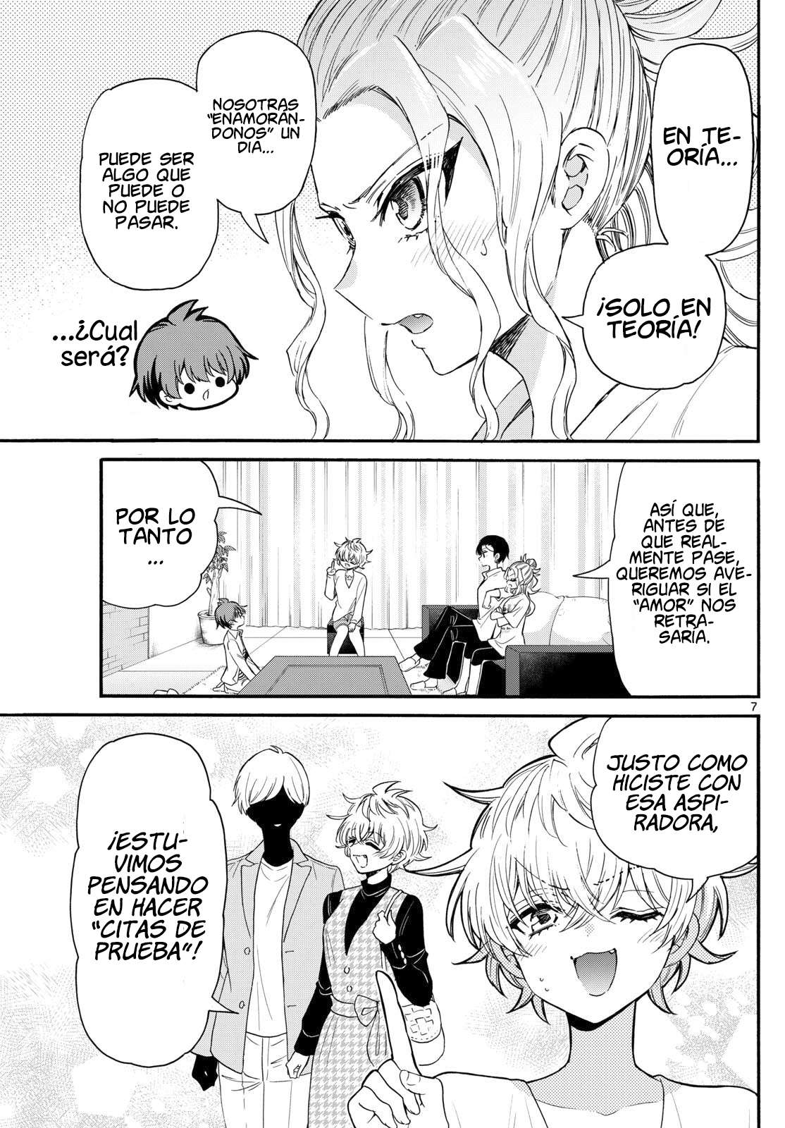 Mikadono Sanshimai wa Angai, Choroi Capitulo 127 página 7