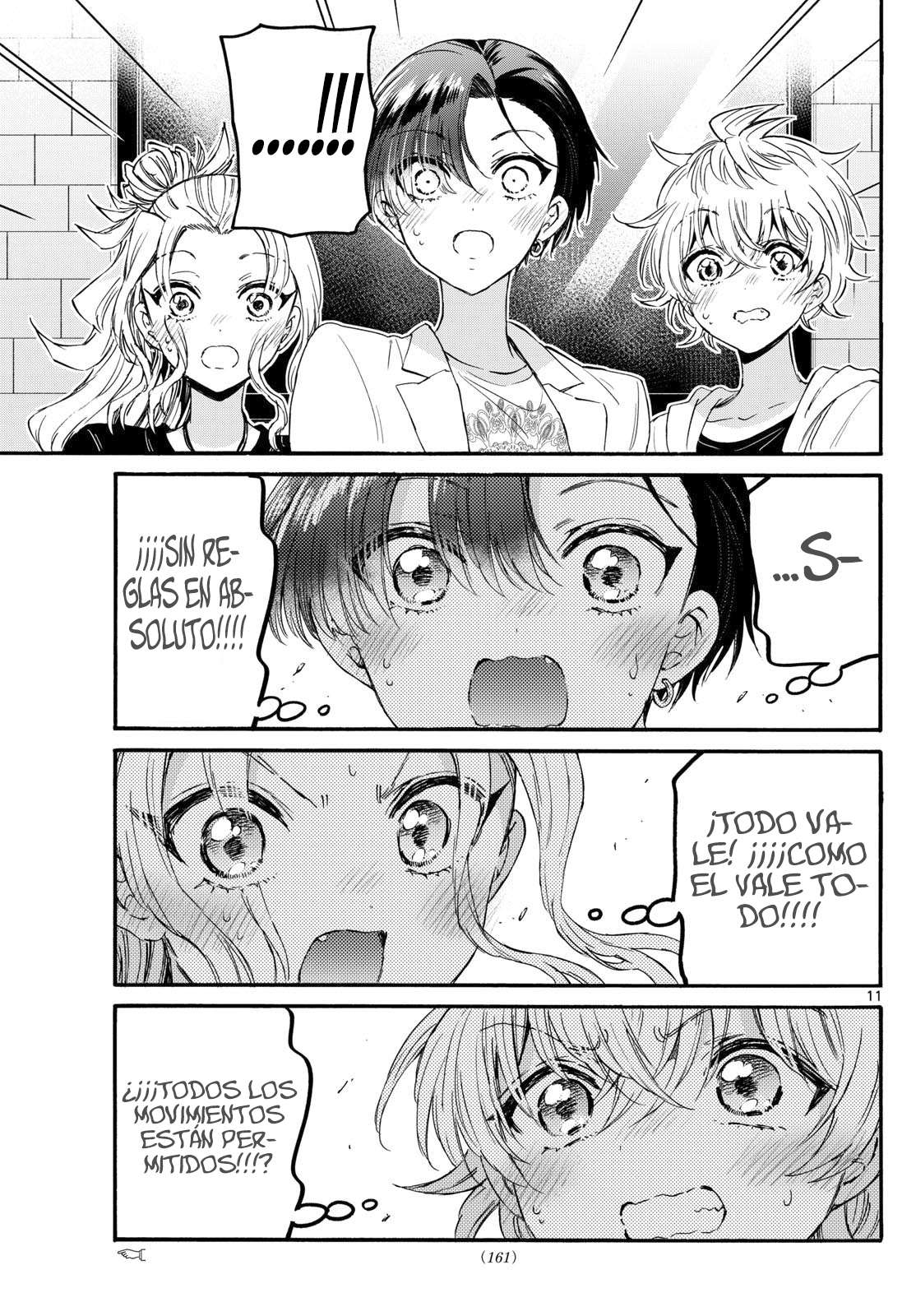 Mikadono Sanshimai wa Angai, Choroi Capitulo 128 página 11