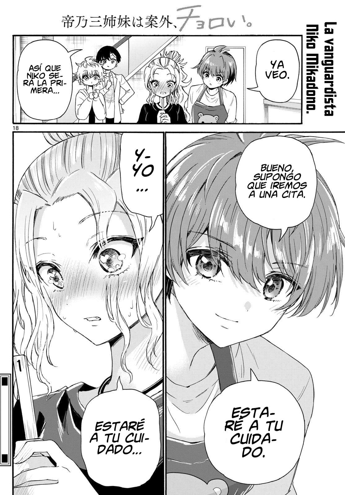 Mikadono Sanshimai wa Angai, Choroi Capitulo 128 página 18