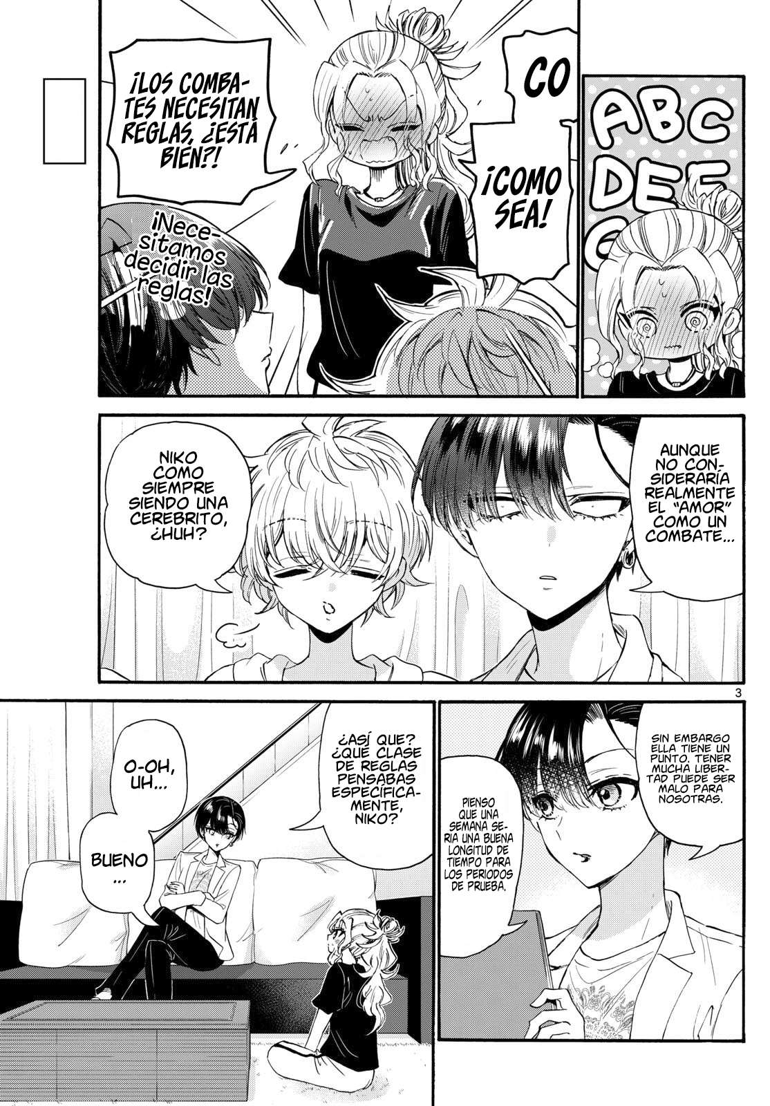 Mikadono Sanshimai wa Angai, Choroi Capitulo 128 página 3
