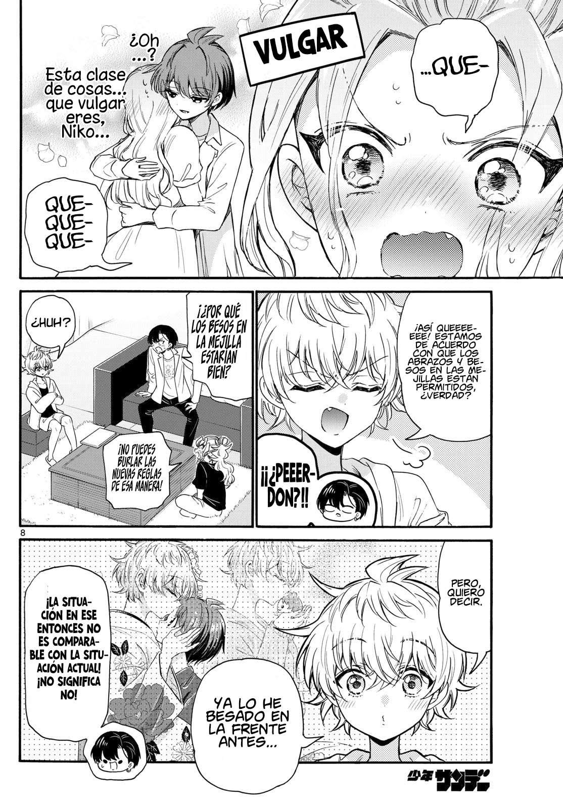 Mikadono Sanshimai wa Angai, Choroi Capitulo 128 página 8