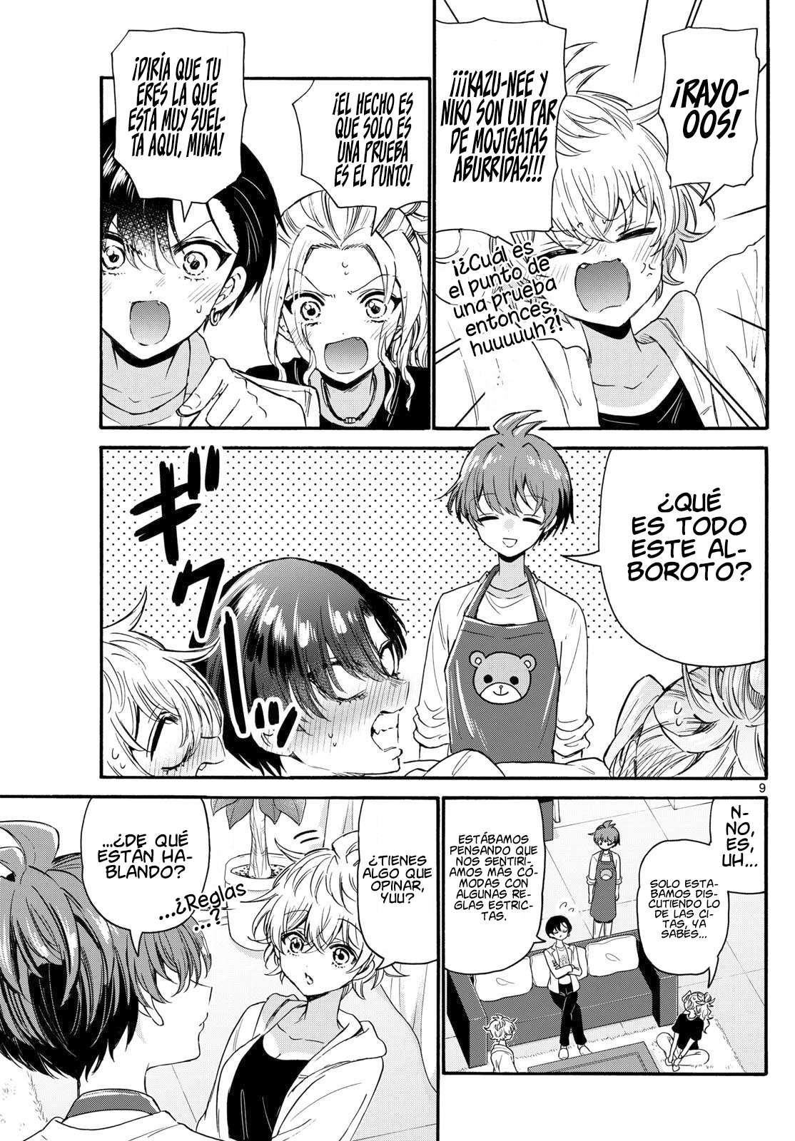 Mikadono Sanshimai wa Angai, Choroi Capitulo 128 página 9