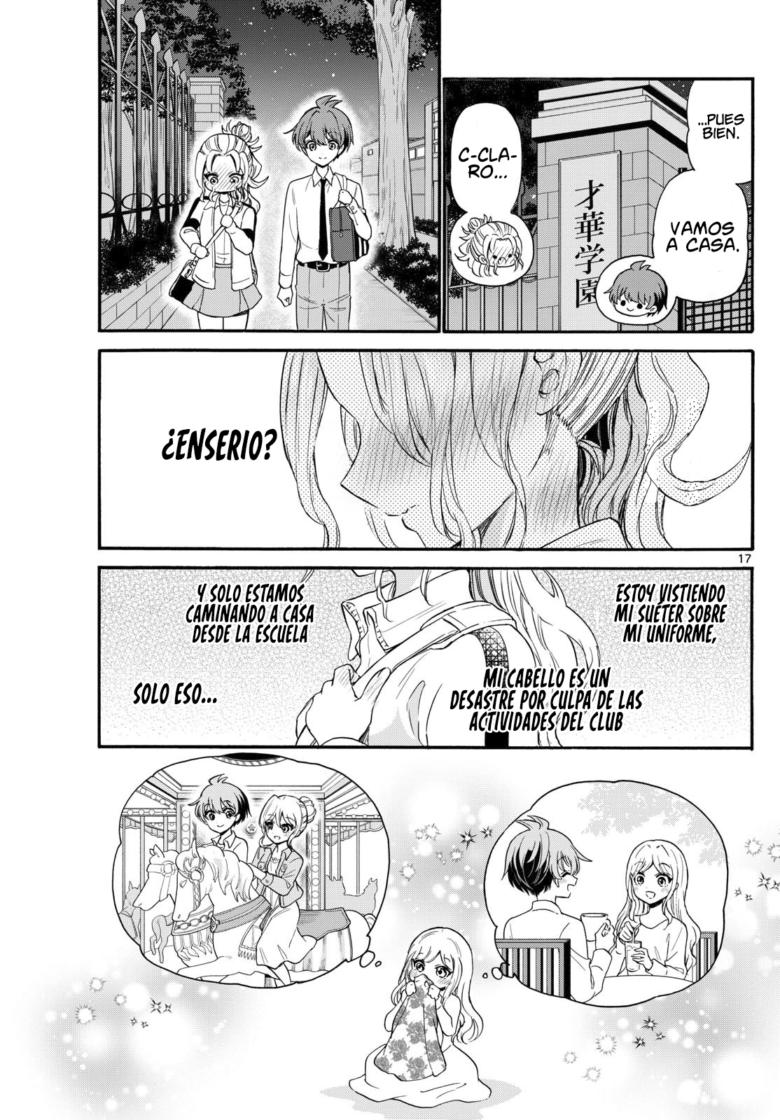 Mikadono Sanshimai wa Angai, Choroi Capitulo 129: El novio de Niko página 17