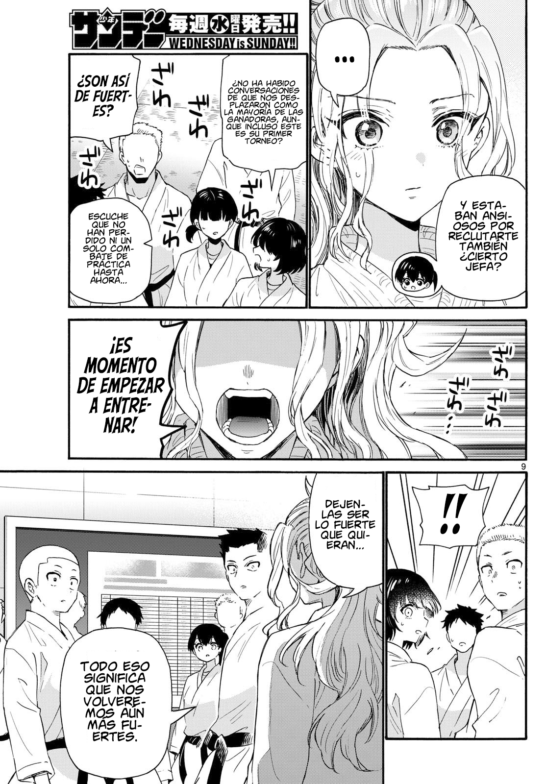 Mikadono Sanshimai wa Angai, Choroi Capitulo 129: El novio de Niko página 9