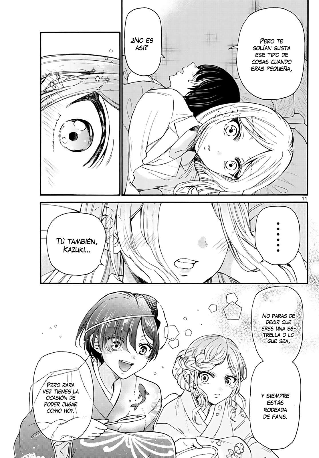 Mikadono Sanshimai wa Angai, Choroi Capitulo 13 página 13