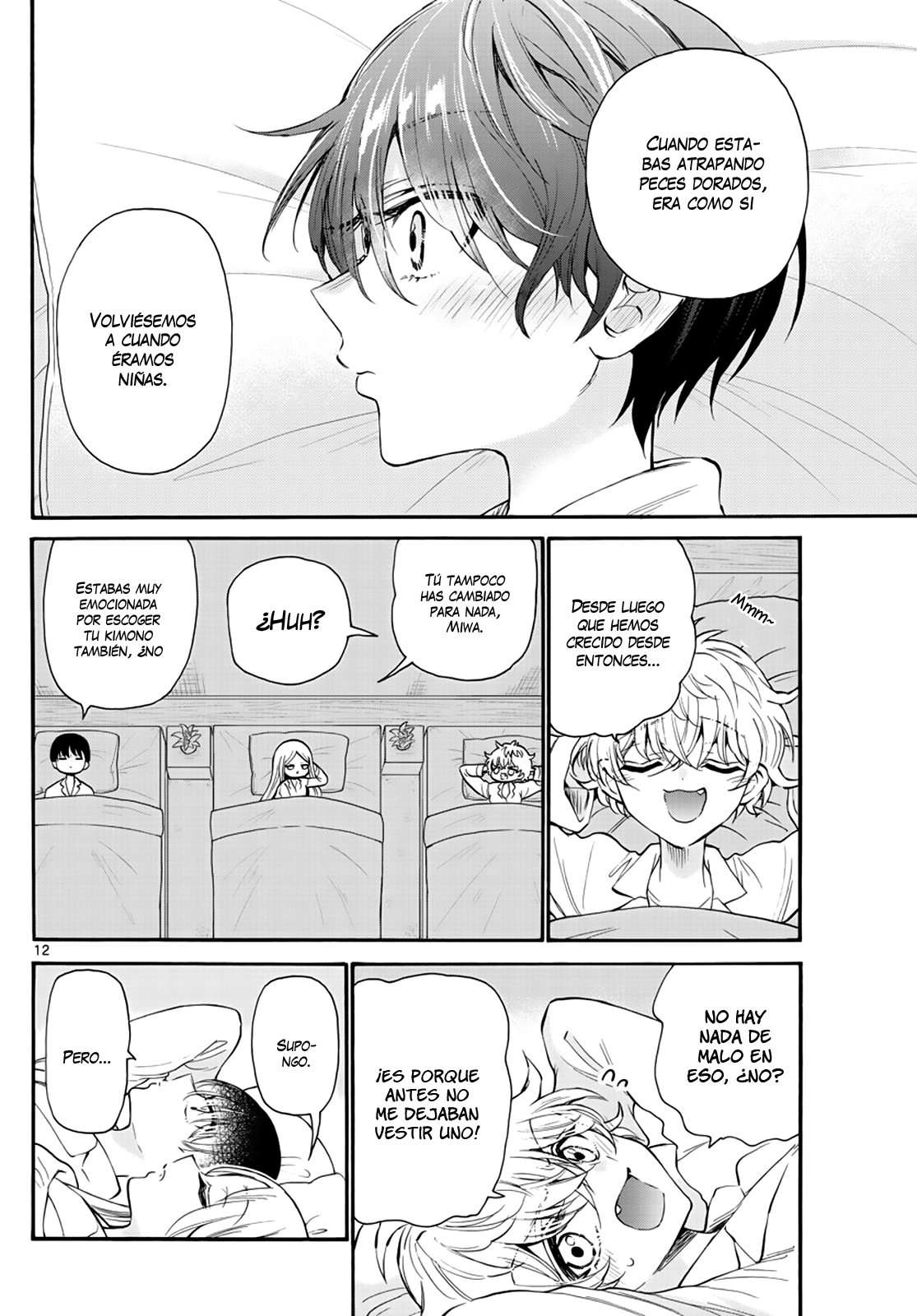 Mikadono Sanshimai wa Angai, Choroi Capitulo 13 página 14