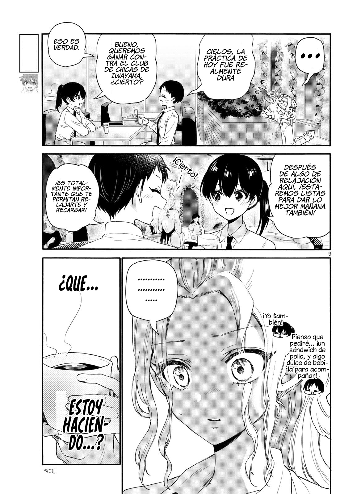 Mikadono Sanshimai wa Angai, Choroi Capitulo 130: Solo volviendo a casa. página 9