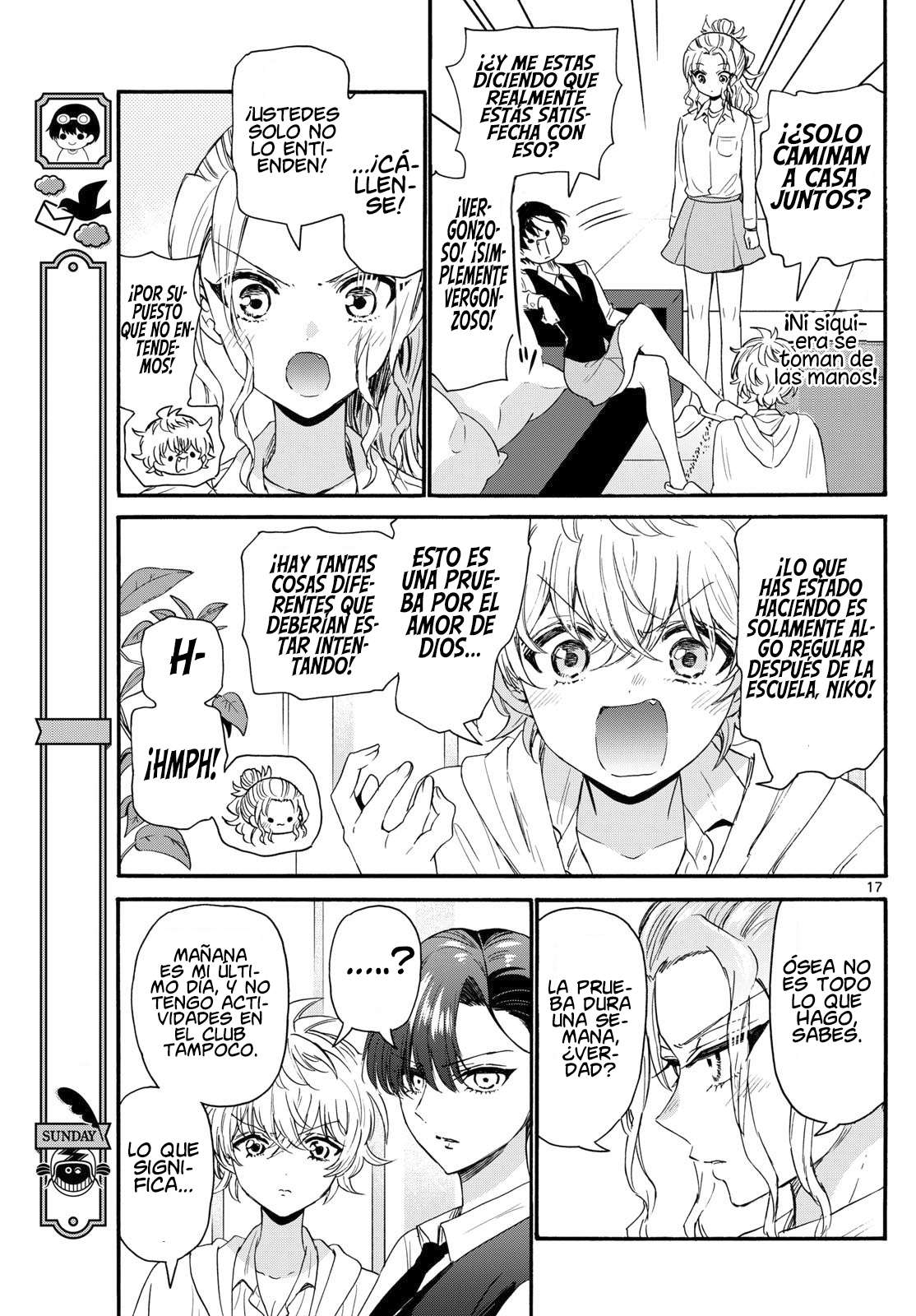 Mikadono Sanshimai wa Angai, Choroi Capitulo 130 página 17