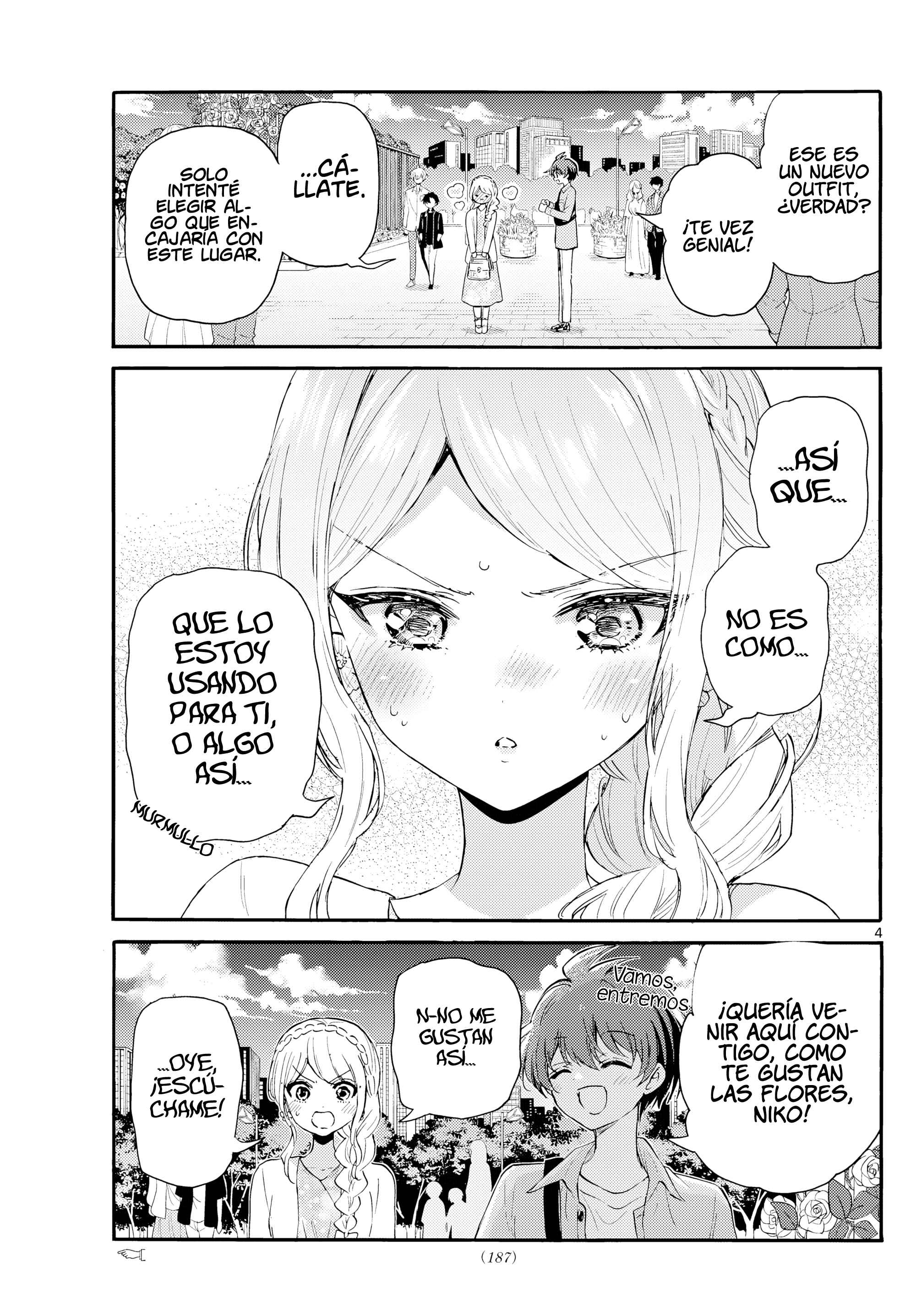 Mikadono Sanshimai wa Angai, Choroi Capitulo 131: No quiero ir a casa. página 4
