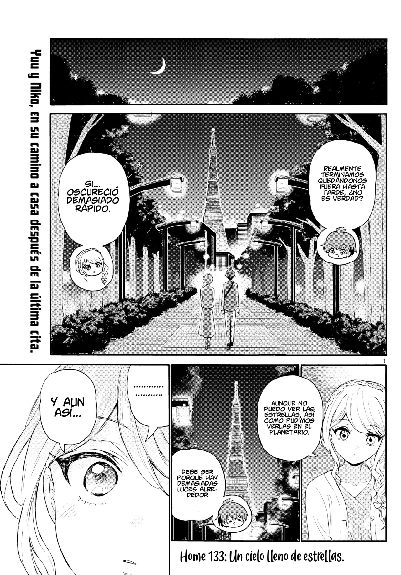 Mikadono Sanshimai wa Angai, Choroi Capitulo 133: Un cielo lleno de estrellas página 4