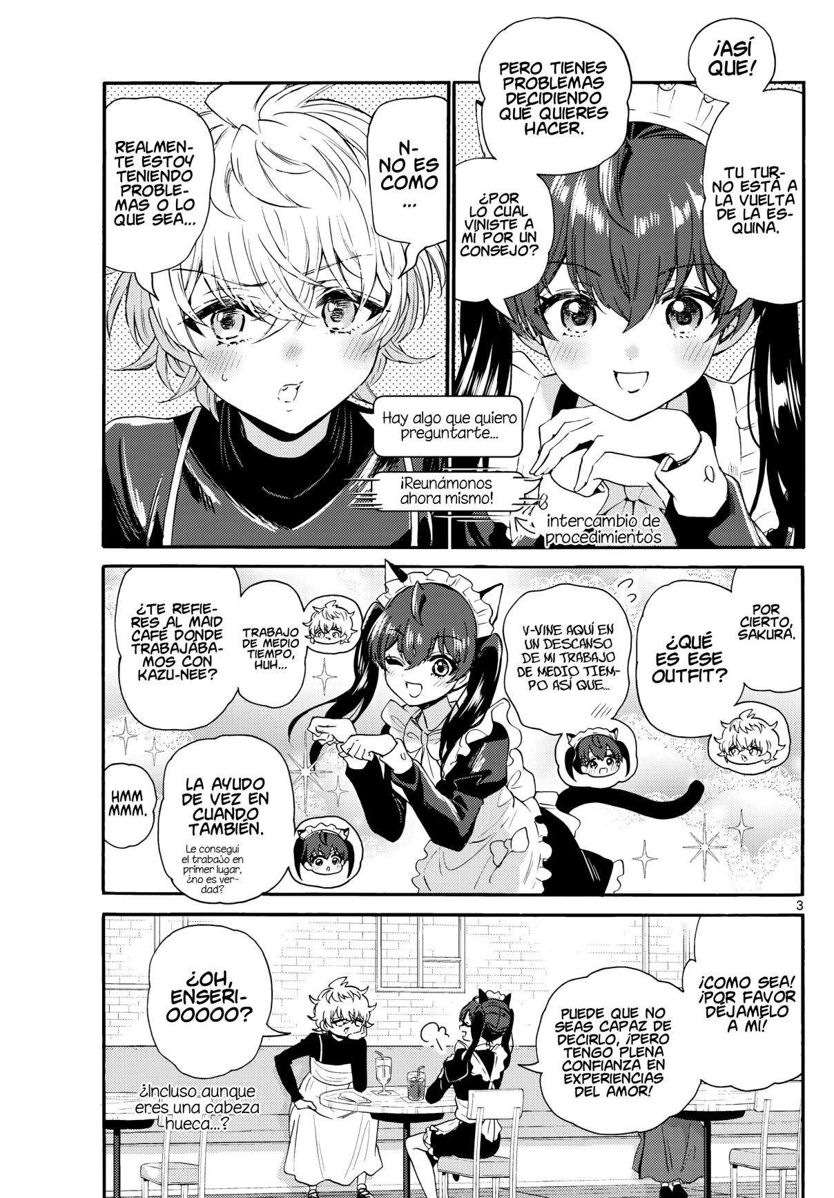 Mikadono Sanshimai wa Angai, Choroi Capitulo 135 página 3