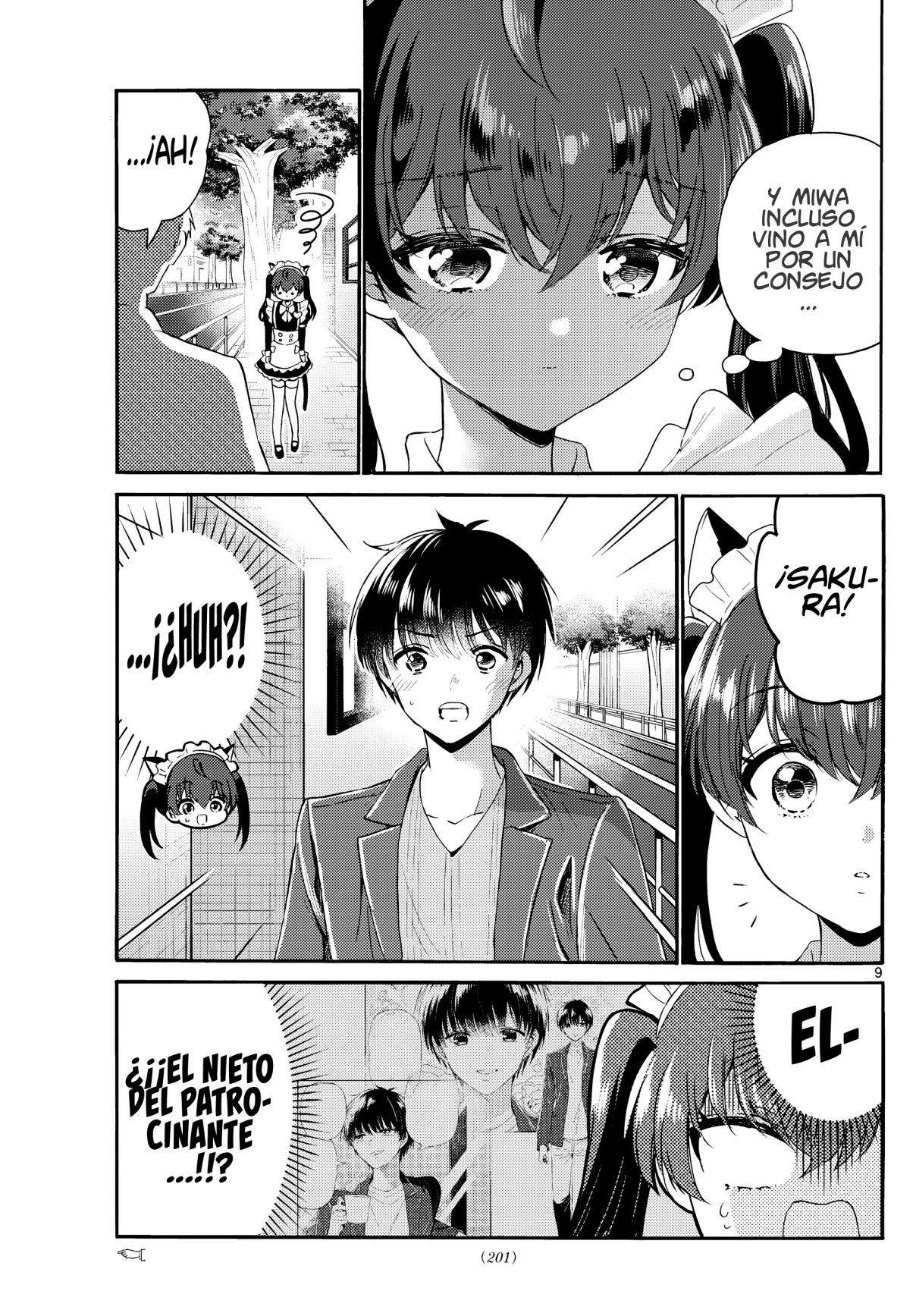 Mikadono Sanshimai wa Angai, Choroi Capitulo 135 página 9