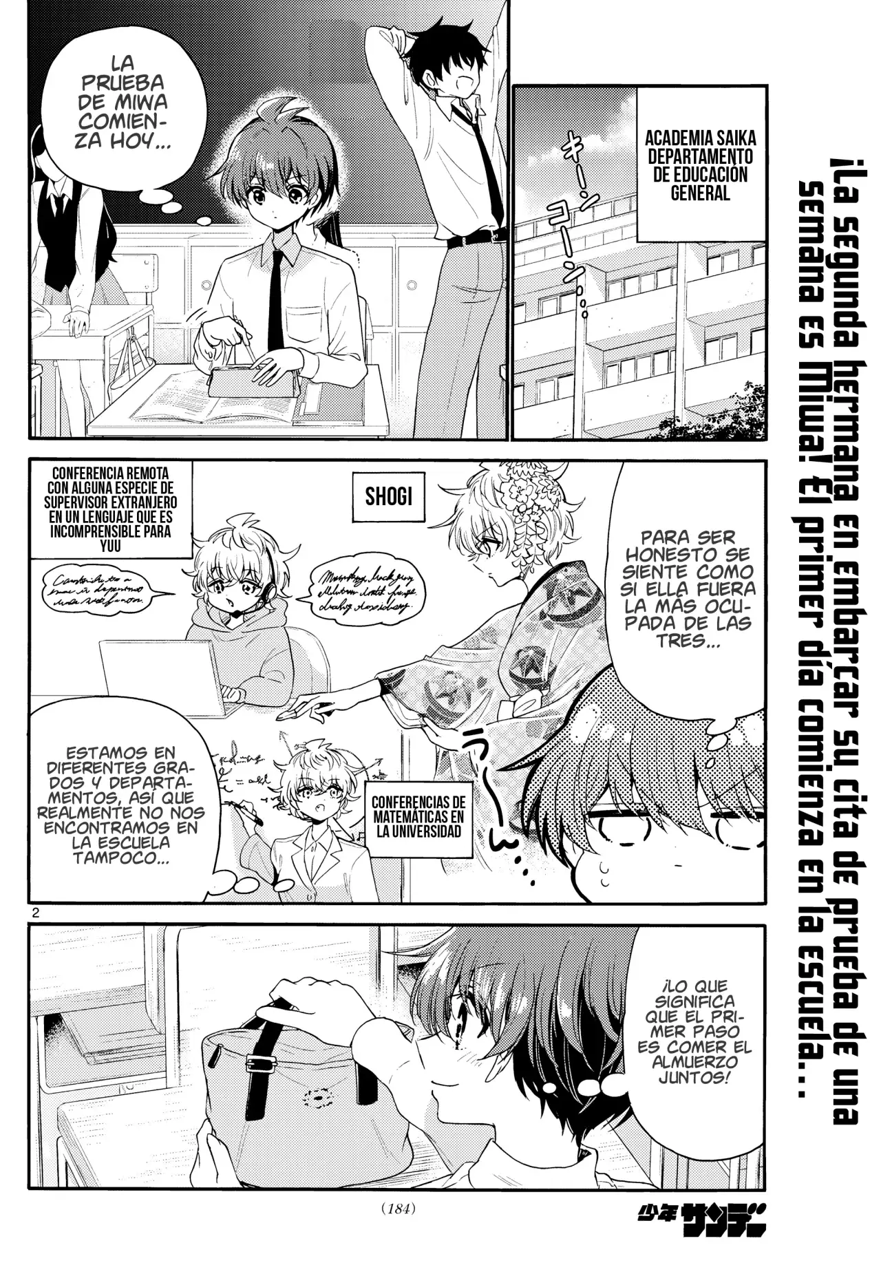 Mikadono Sanshimai wa Angai, Choroi Capitulo 136: Un movimiento brillante. página 6
