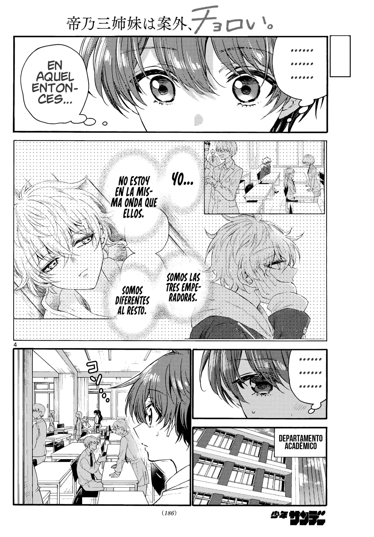 Mikadono Sanshimai wa Angai, Choroi Capitulo 136: Un movimiento brillante. página 8