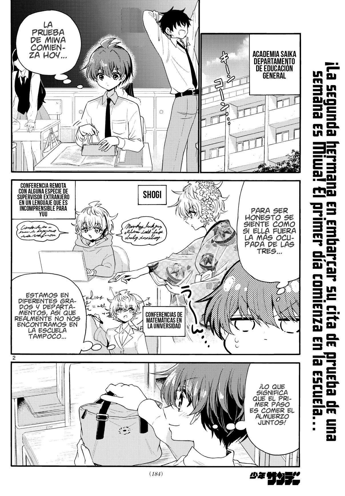 Mikadono Sanshimai wa Angai, Choroi Capitulo 136 página 2