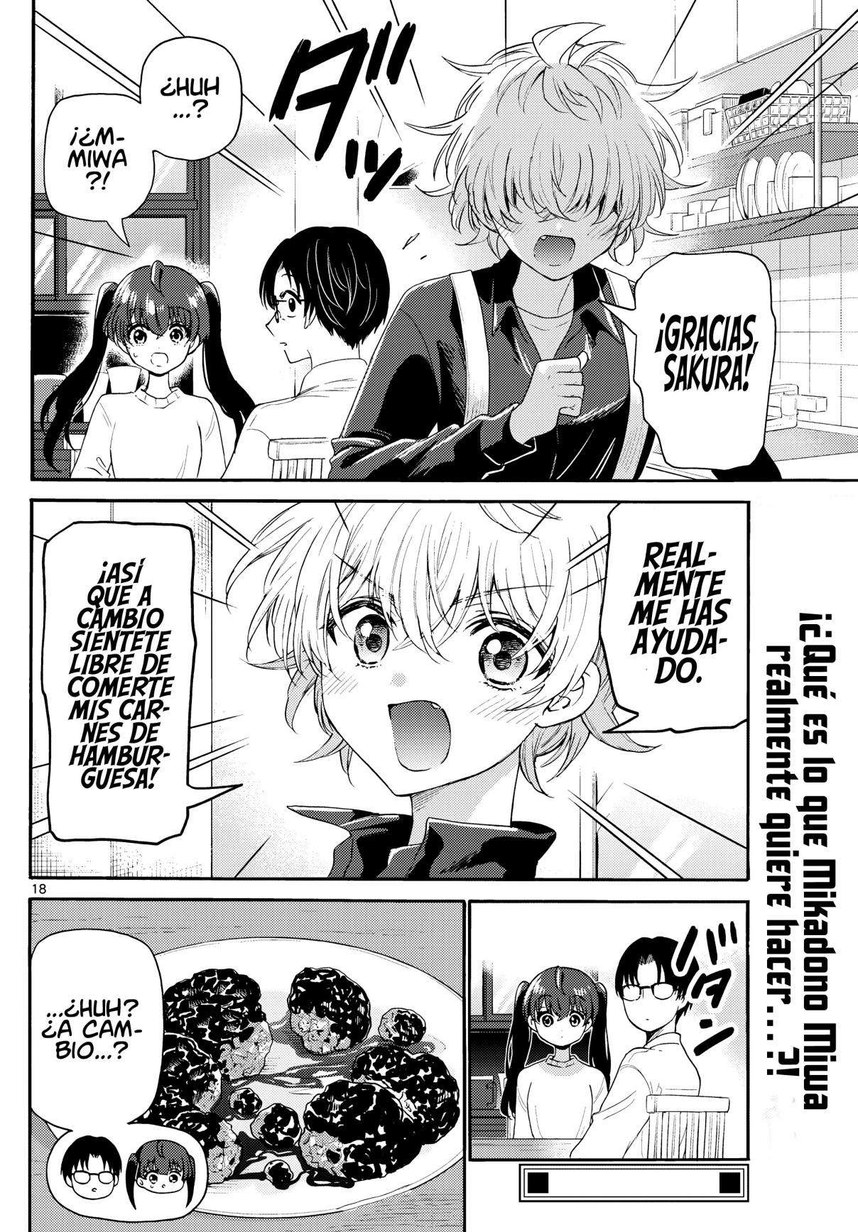 Mikadono Sanshimai wa Angai, Choroi Capitulo 138 página 18