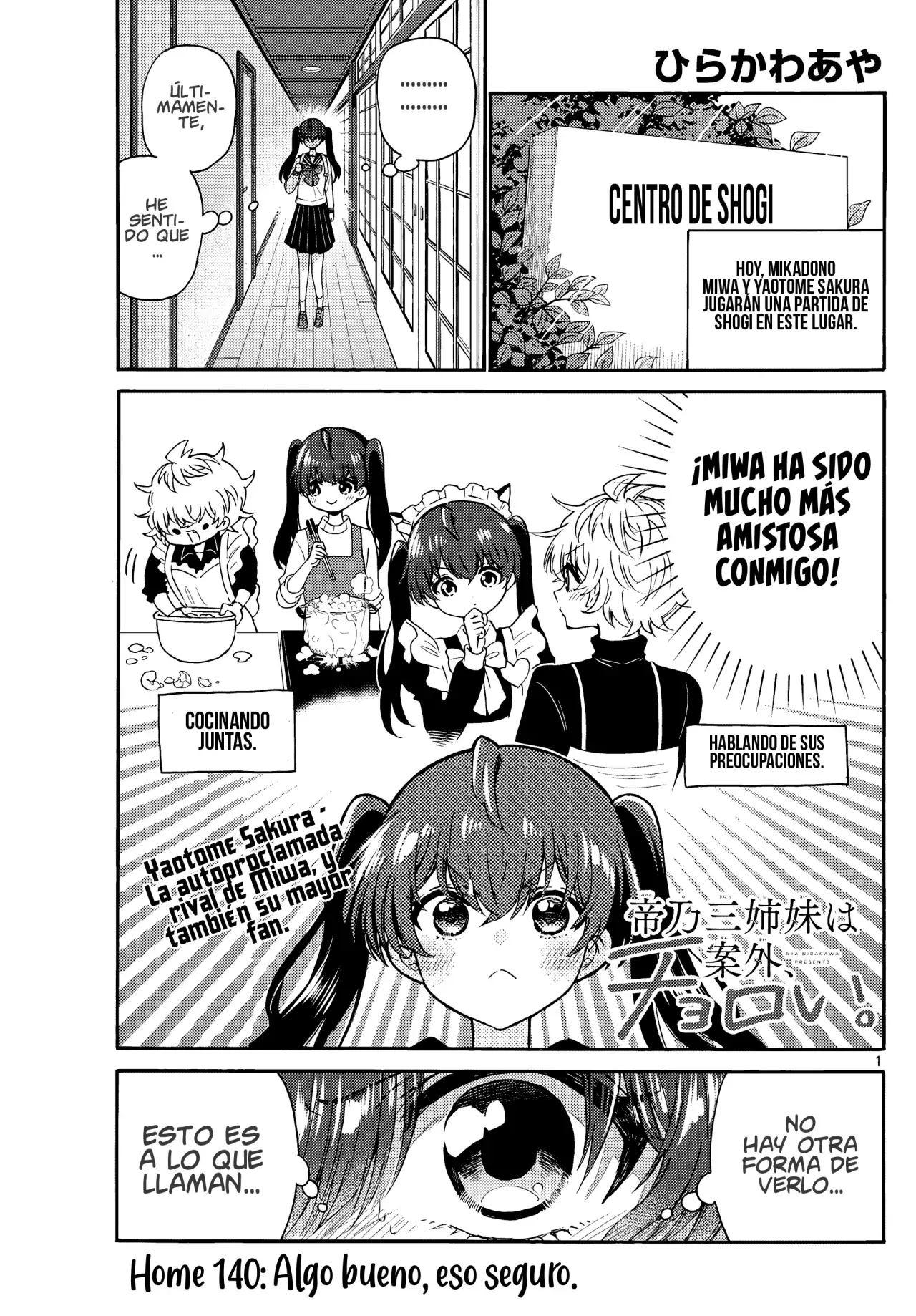 Mikadono Sanshimai wa Angai, Choroi Capitulo 140 página 4
