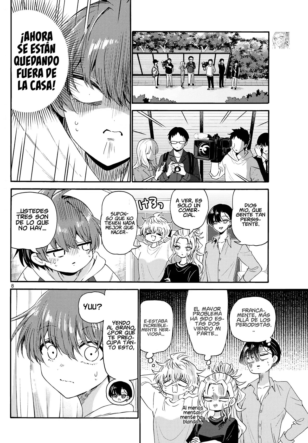Mikadono Sanshimai wa Angai, Choroi Capitulo 141: Yo soy el problema página 10