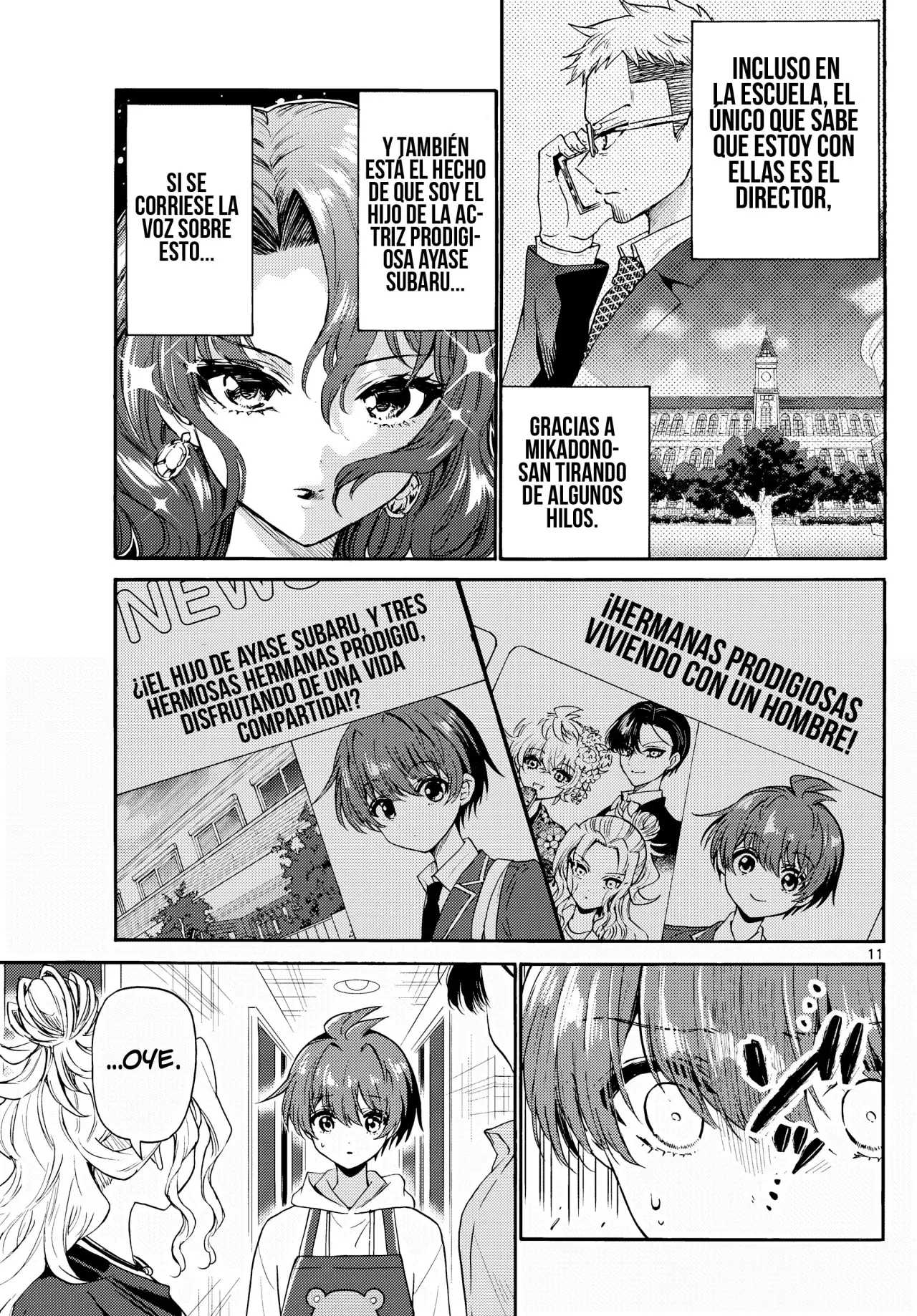 Mikadono Sanshimai wa Angai, Choroi Capitulo 141: Yo soy el problema página 13