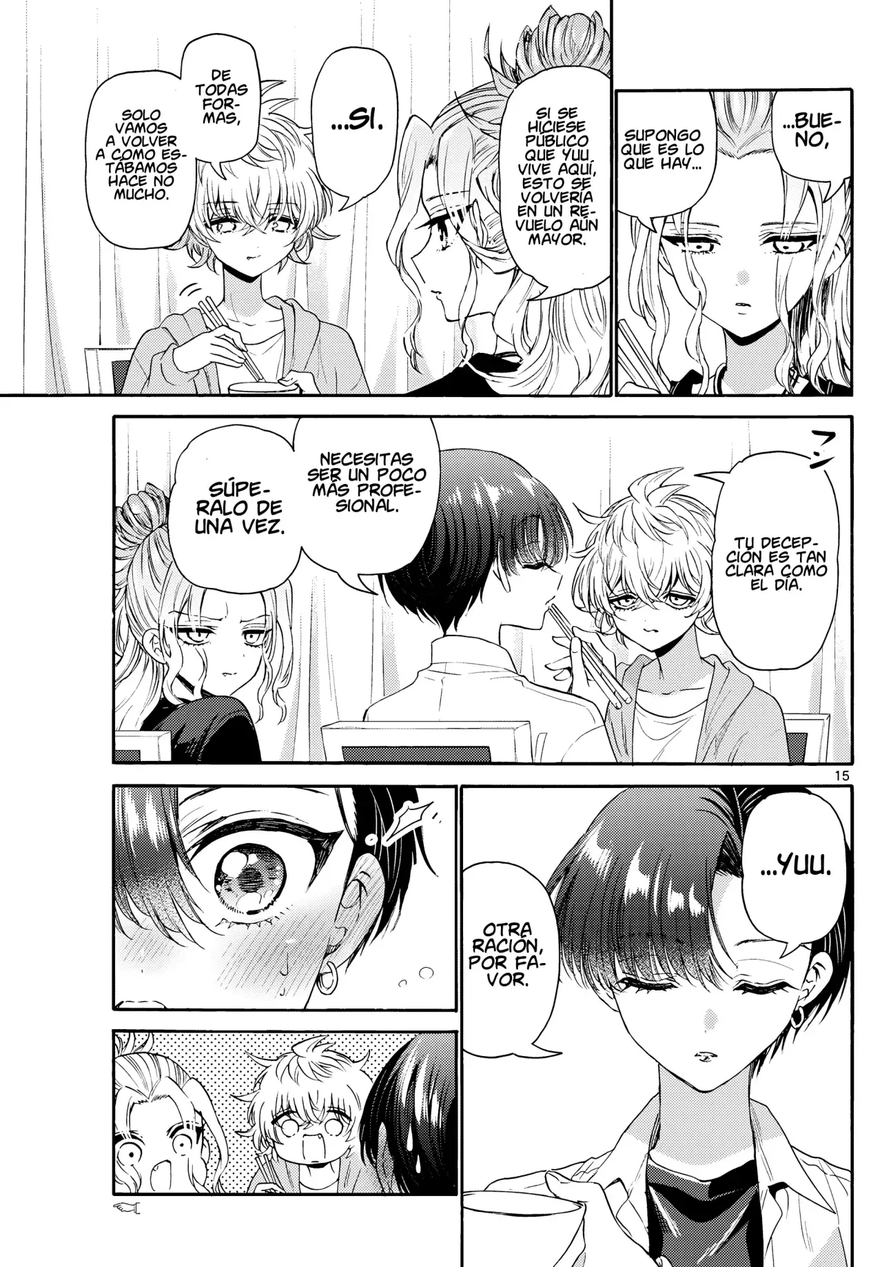 Mikadono Sanshimai wa Angai, Choroi Capitulo 141: Yo soy el problema página 17
