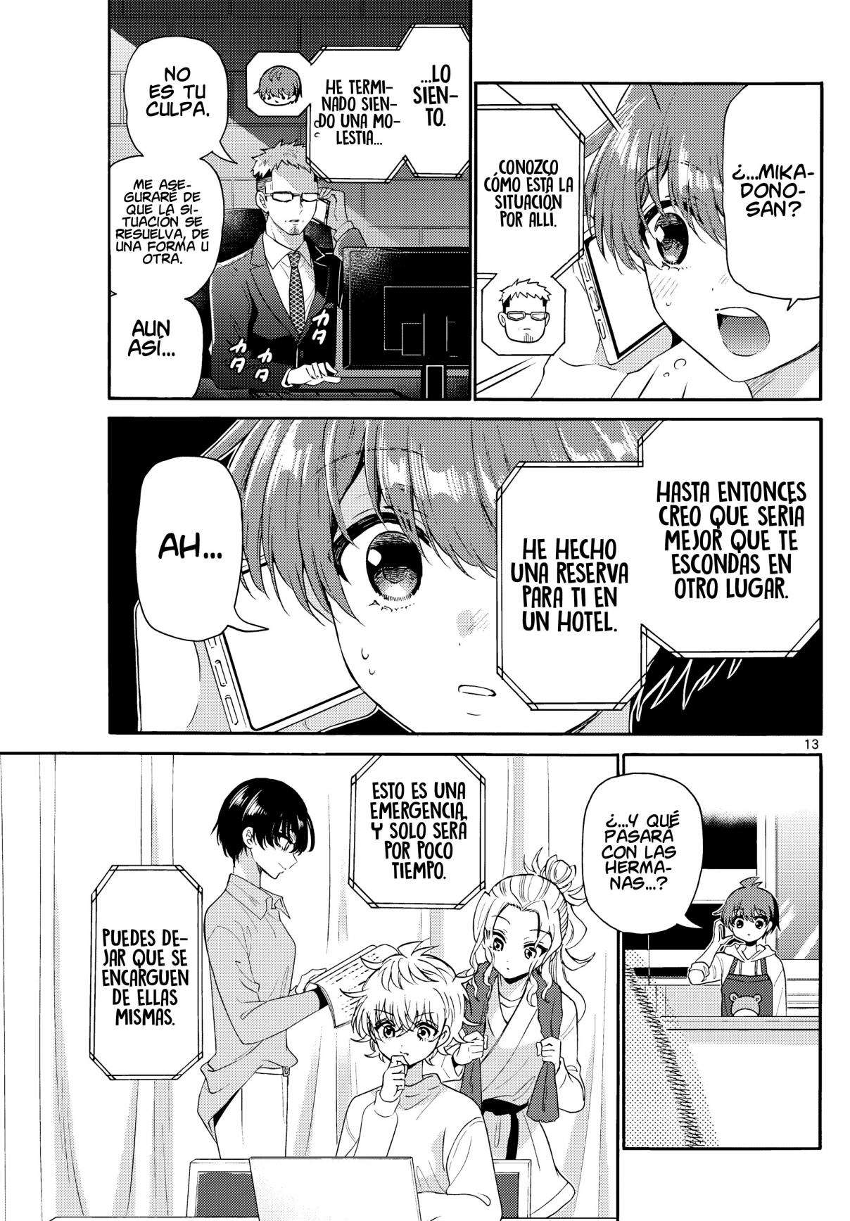 Mikadono Sanshimai wa Angai, Choroi Capitulo 141 página 11