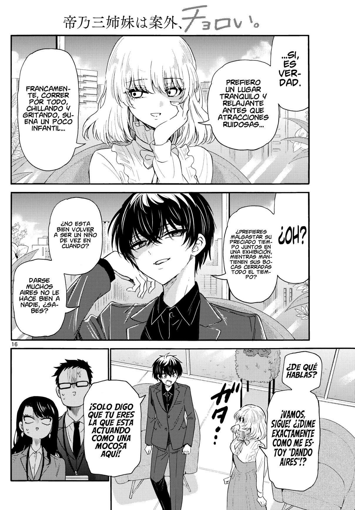 Mikadono Sanshimai wa Angai, Choroi Capitulo 143 página 17