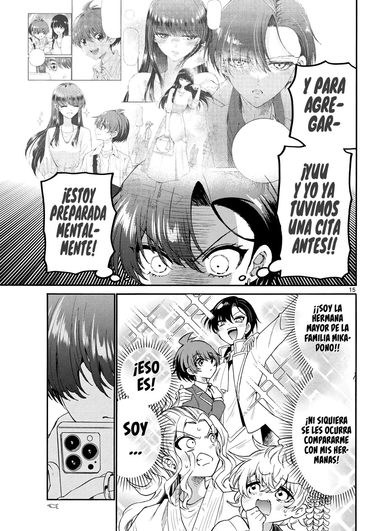 Mikadono Sanshimai wa Angai, Choroi Capitulo 146: La solución de la hermana mayor página 18