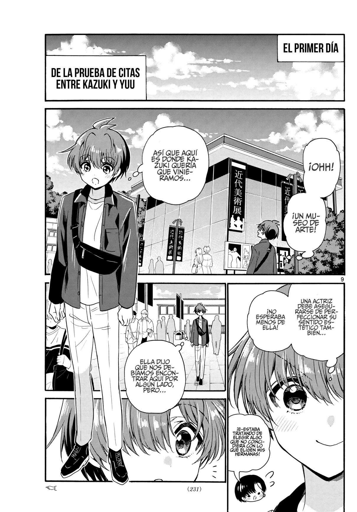 Mikadono Sanshimai wa Angai, Choroi Capitulo 147 página 9