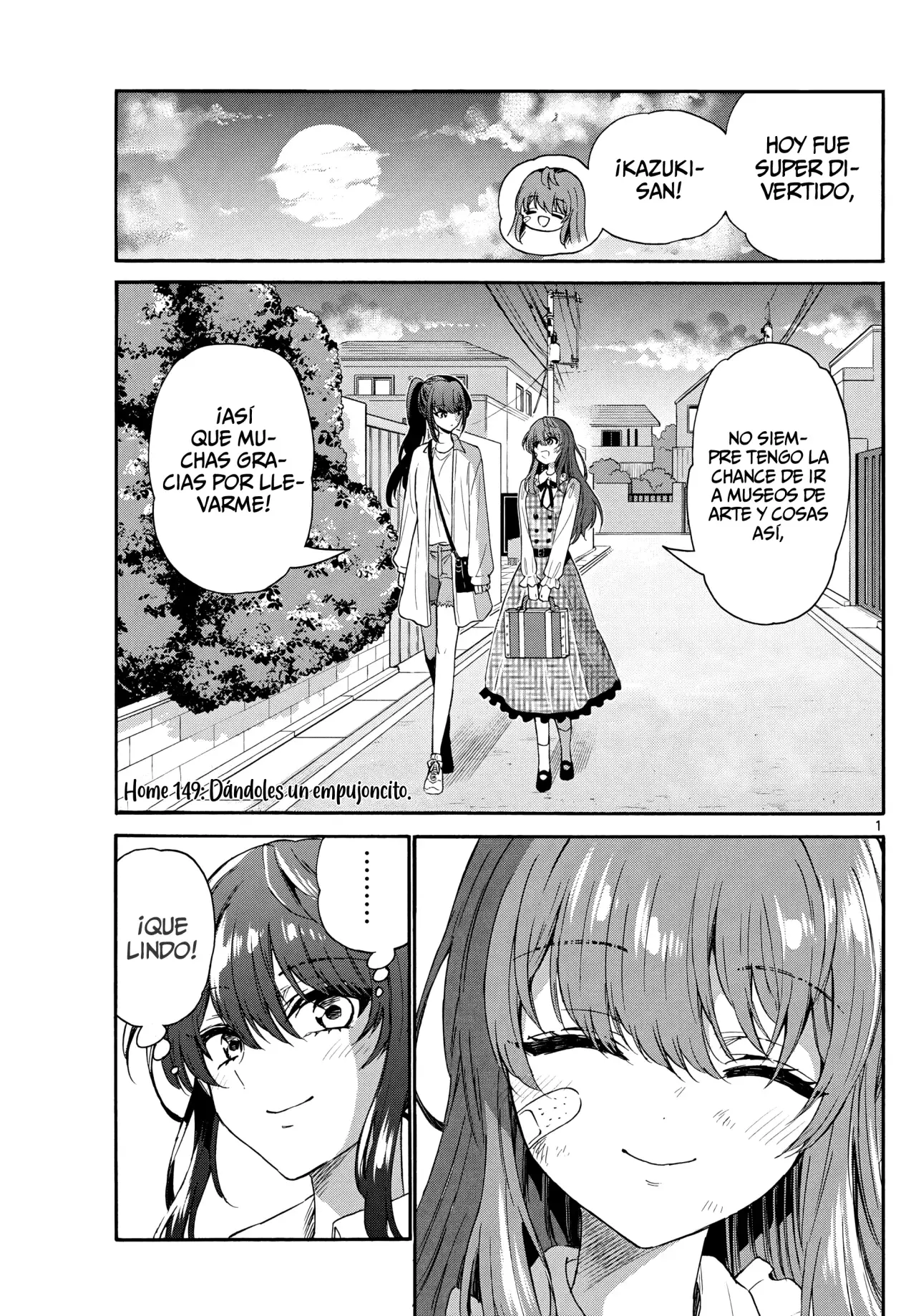 Mikadono Sanshimai wa Angai, Choroi Capitulo 149: Dándoles un empujoncito página 4